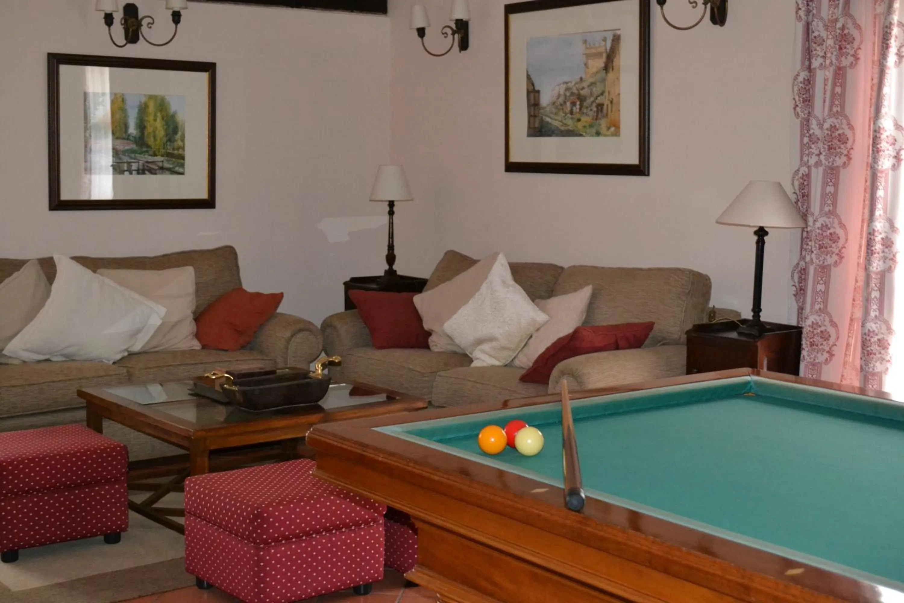 Billiard in La Posada Real del Pinar