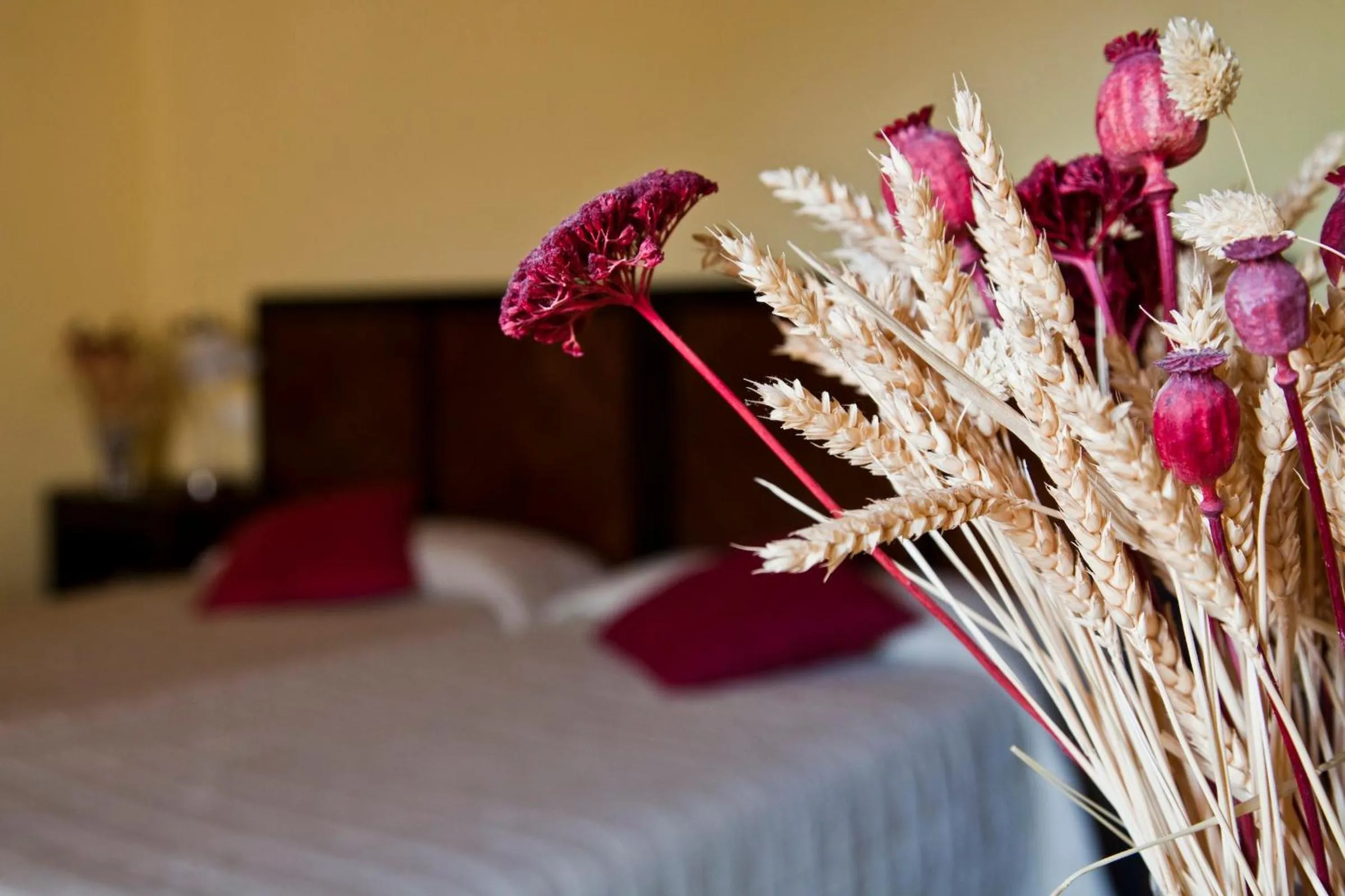 Decorative detail, Bed in La Posada Real del Pinar