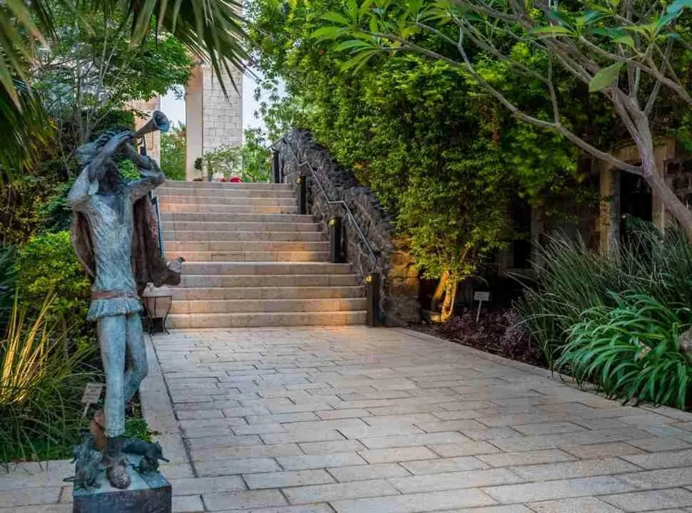 Garden in The Scots Hotel