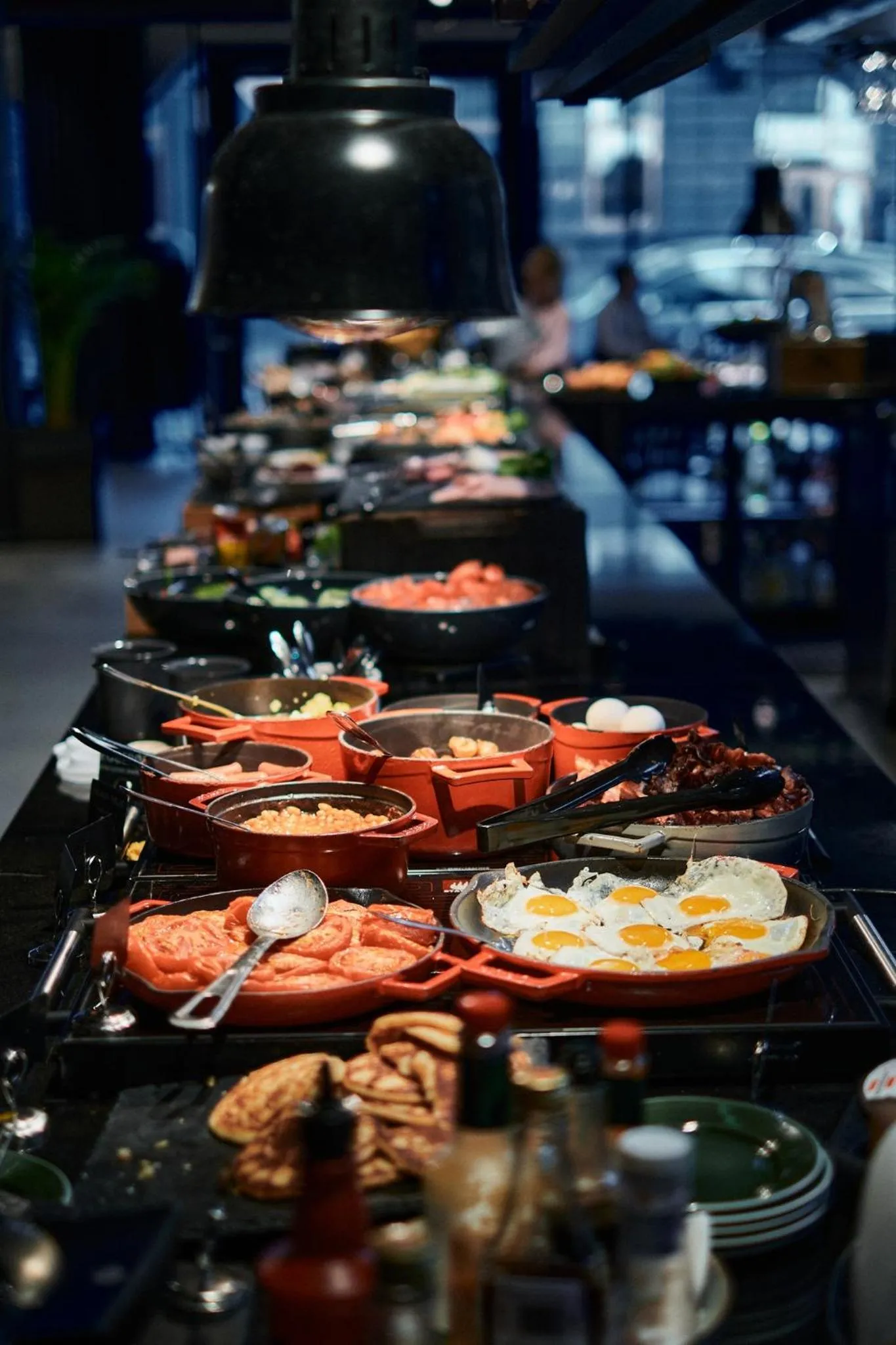 Buffet breakfast in Thon Partner Hotel Norge