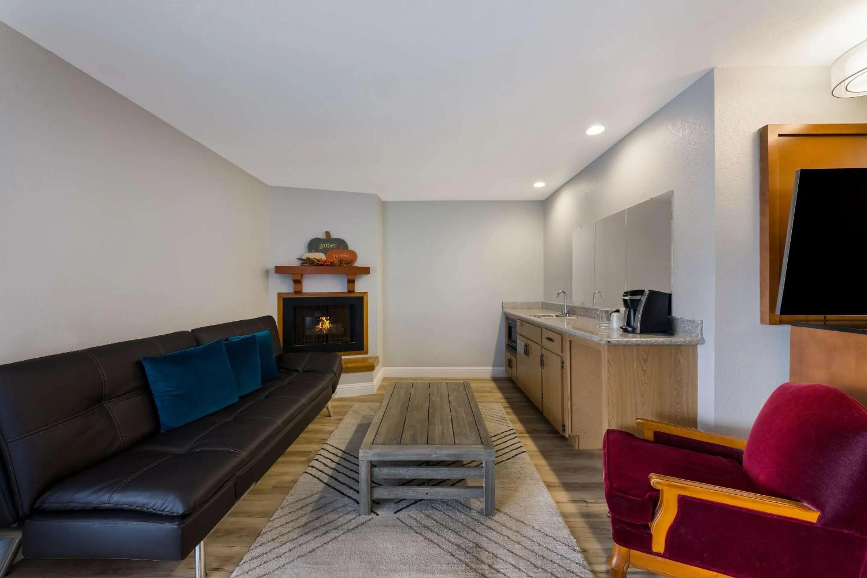 Bedroom in Pacific Coast Roadhouse - SureStay Collection by Best Western