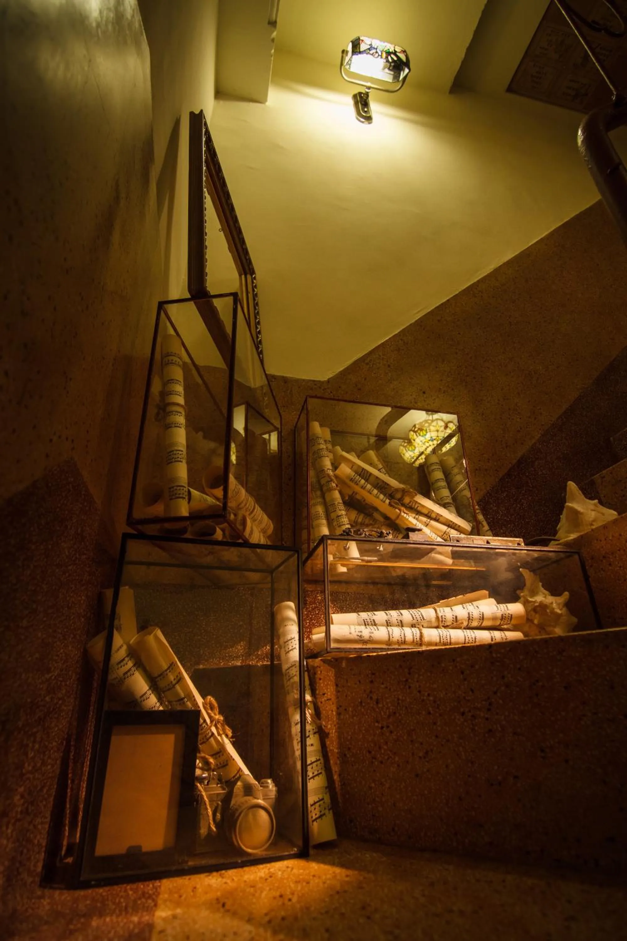 Decorative detail, Bed in GOIN Old House & Bar