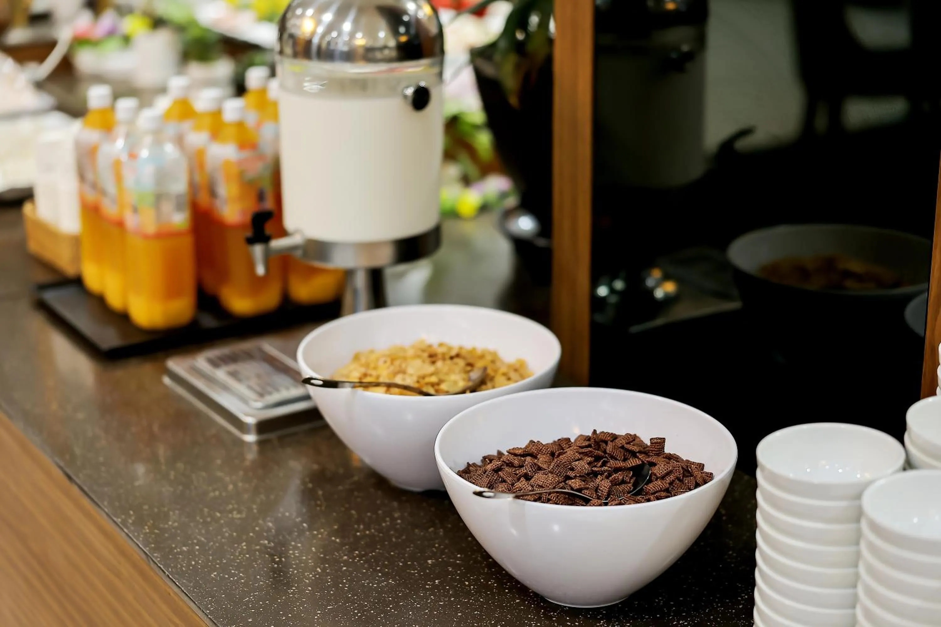 Continental breakfast in Shin Shin Hotel Jeju City