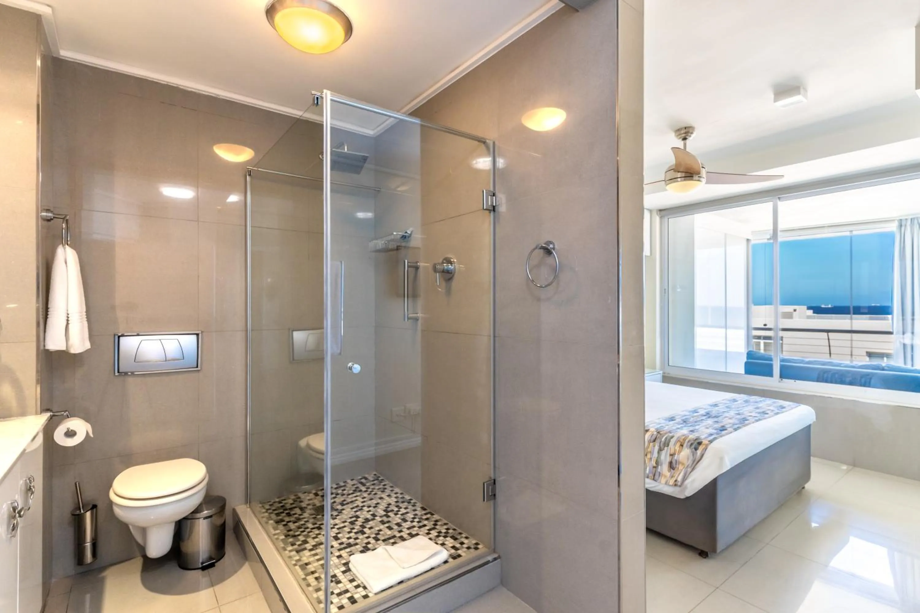 Shower in Lagoon Beach Hotel Apartments