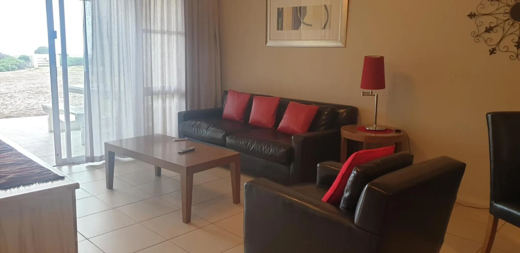 Living room in Lagoon Beach Hotel Apartments