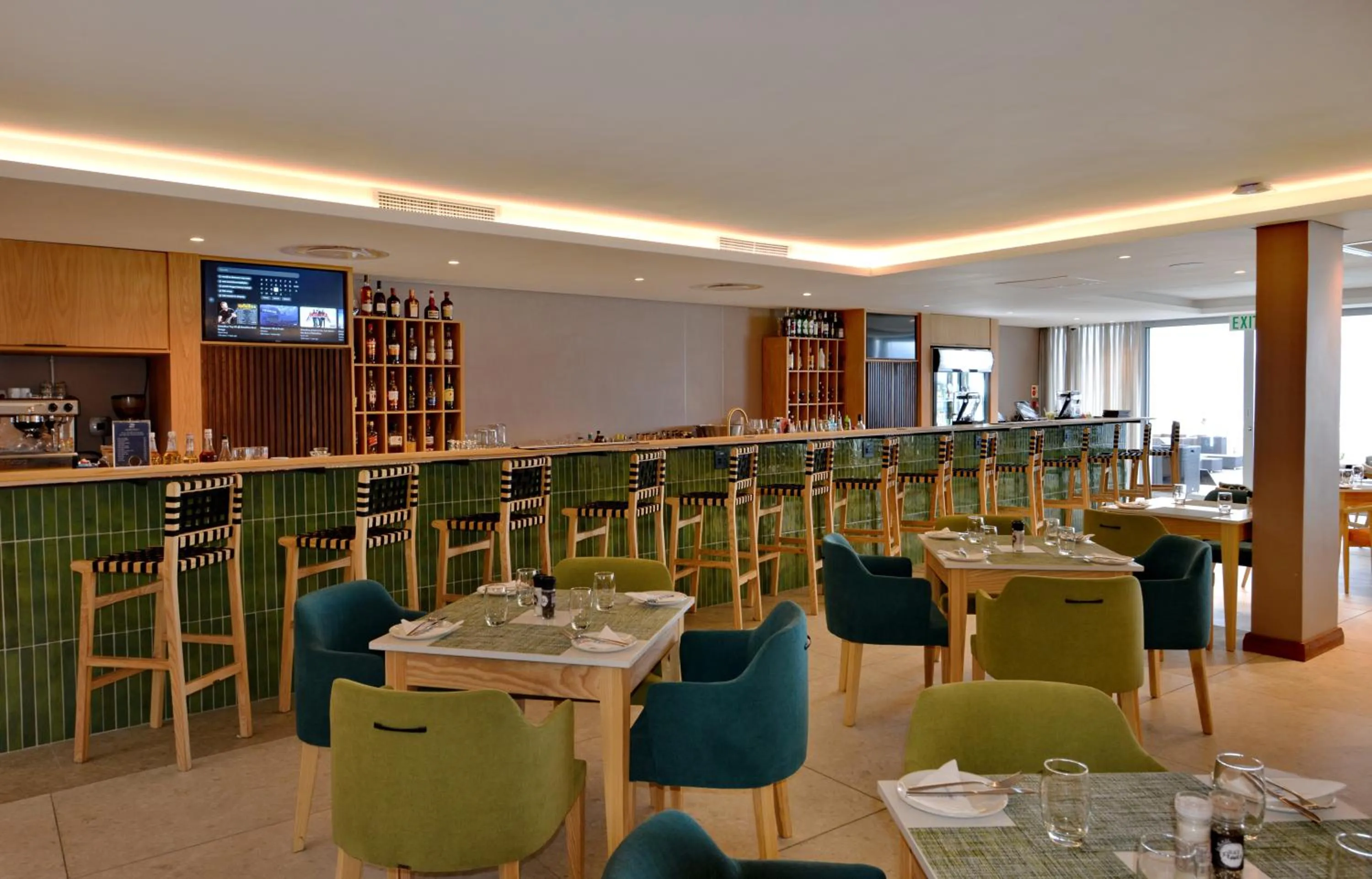 Lounge or bar in Lagoon Beach Hotel Apartments