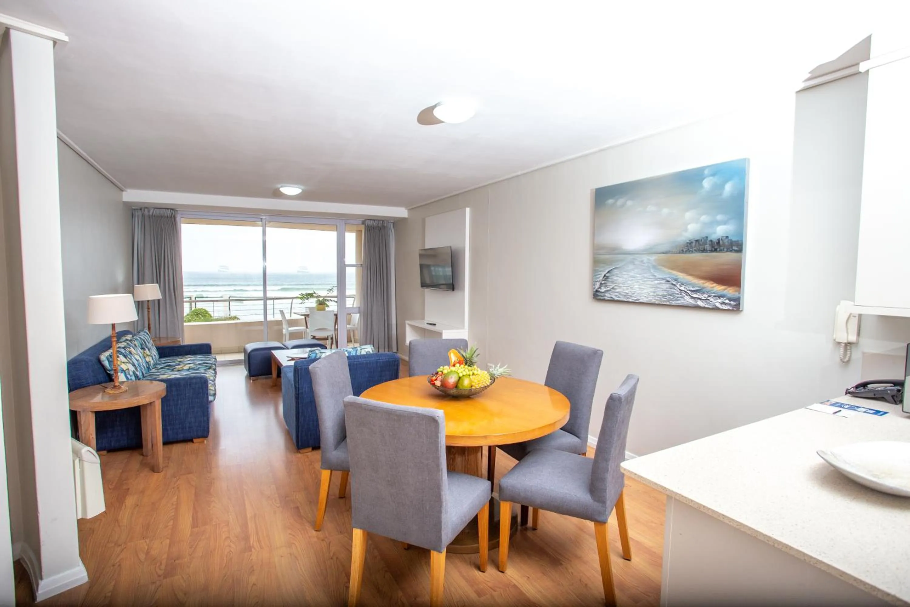 Living room in Lagoon Beach Hotel Apartments