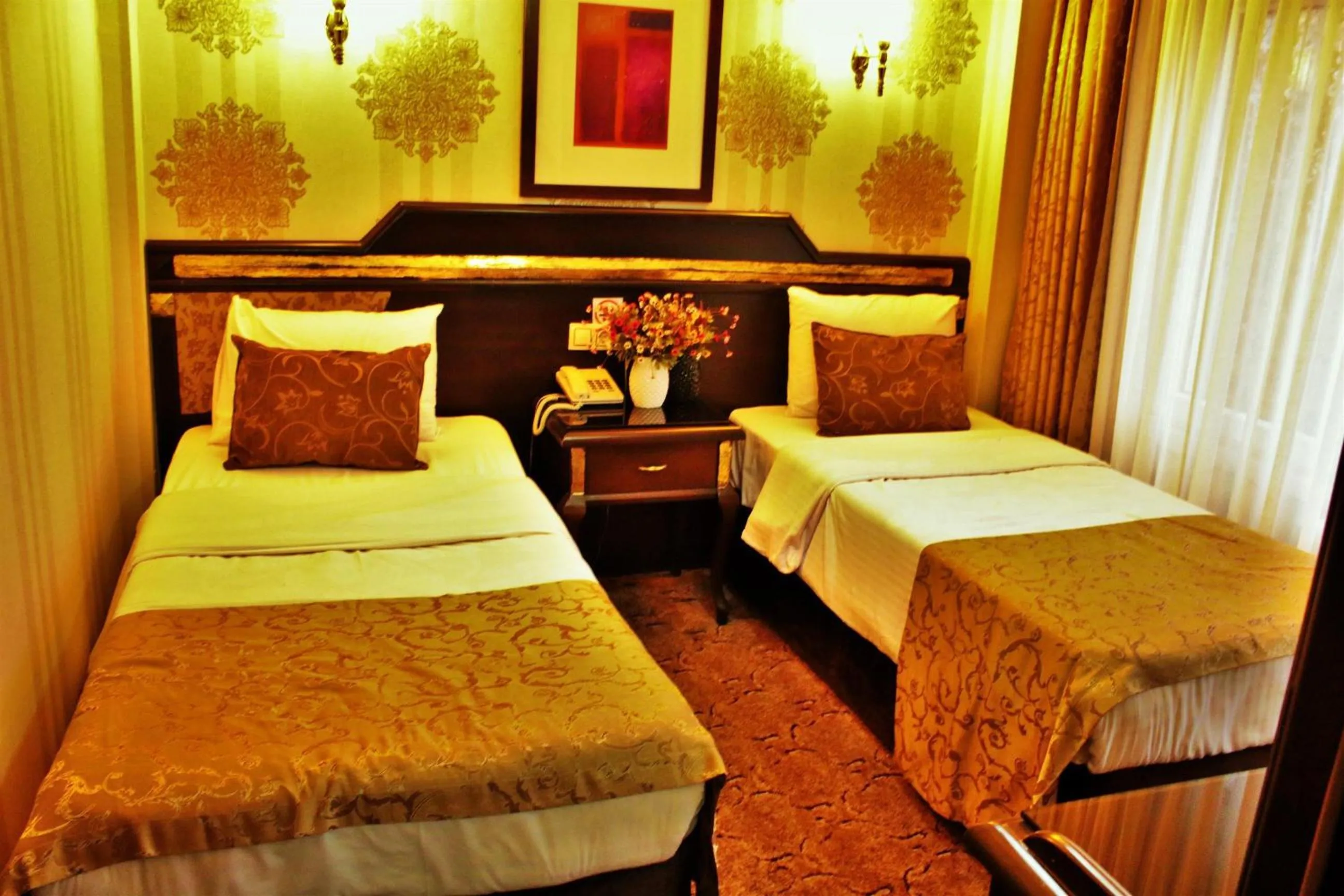 Bed in Sultanahmet Park Hotel