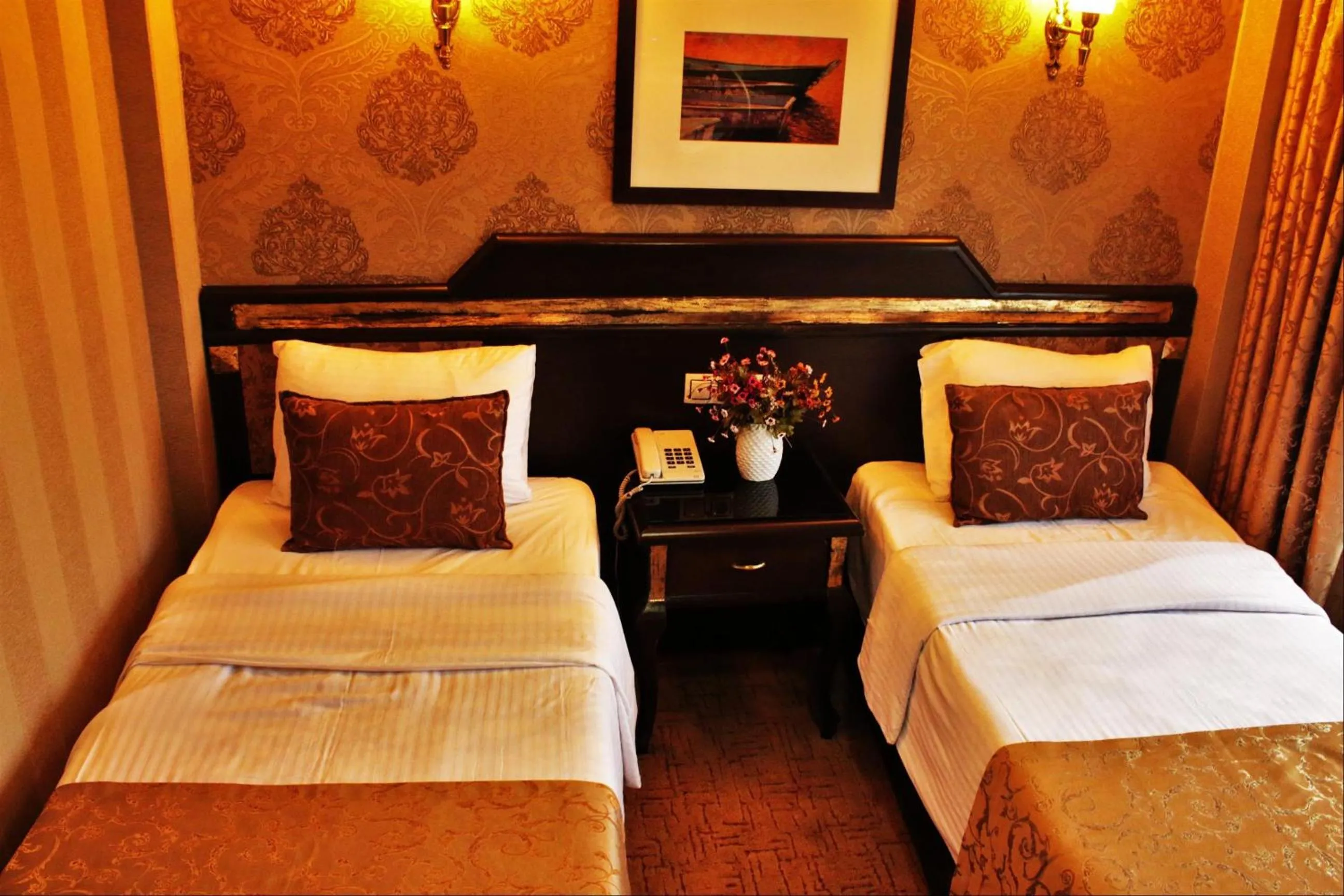 Bed in Sultanahmet Park Hotel