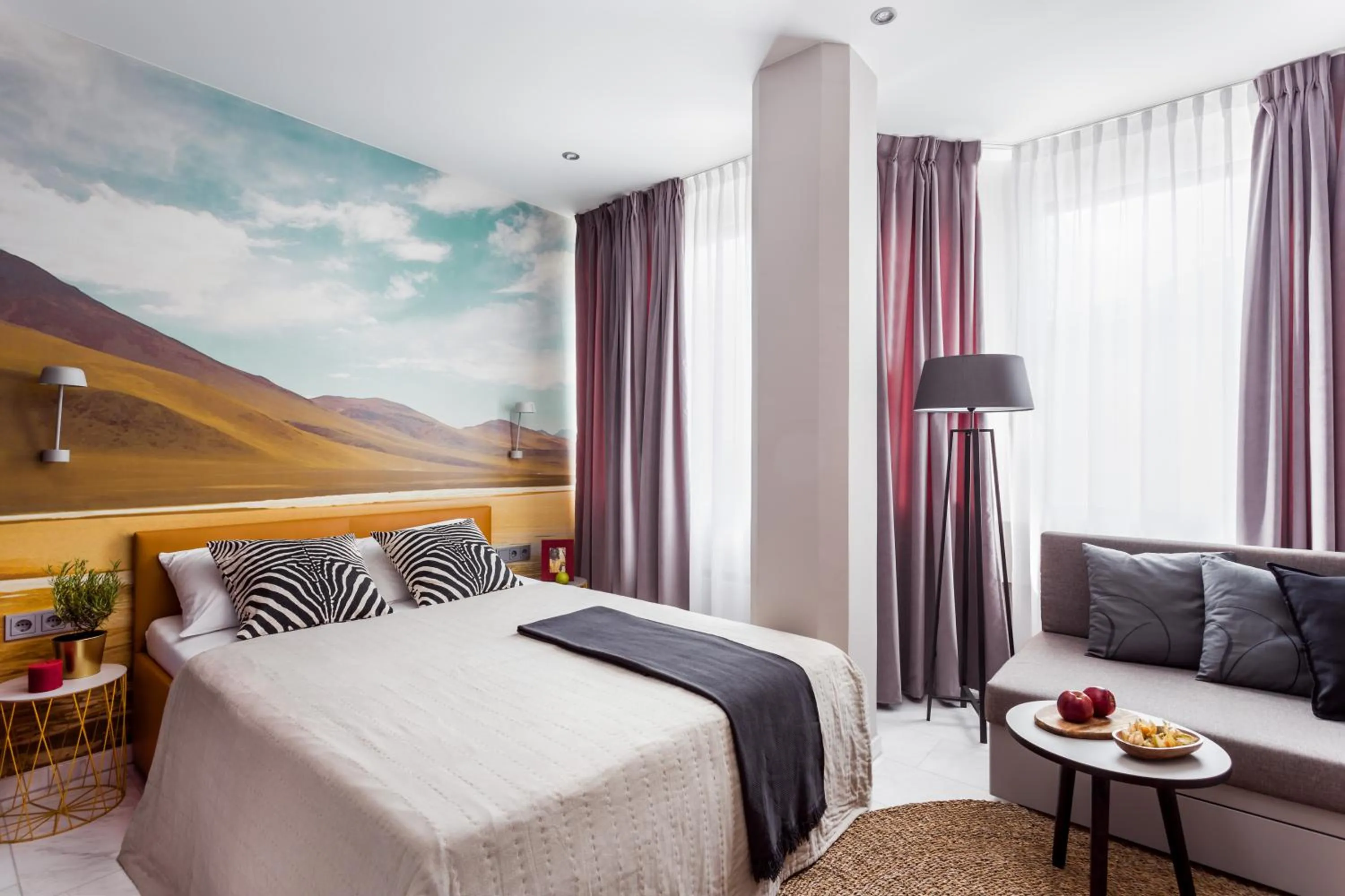 Bed in Skyreach BizzStay - Wohnen am Main