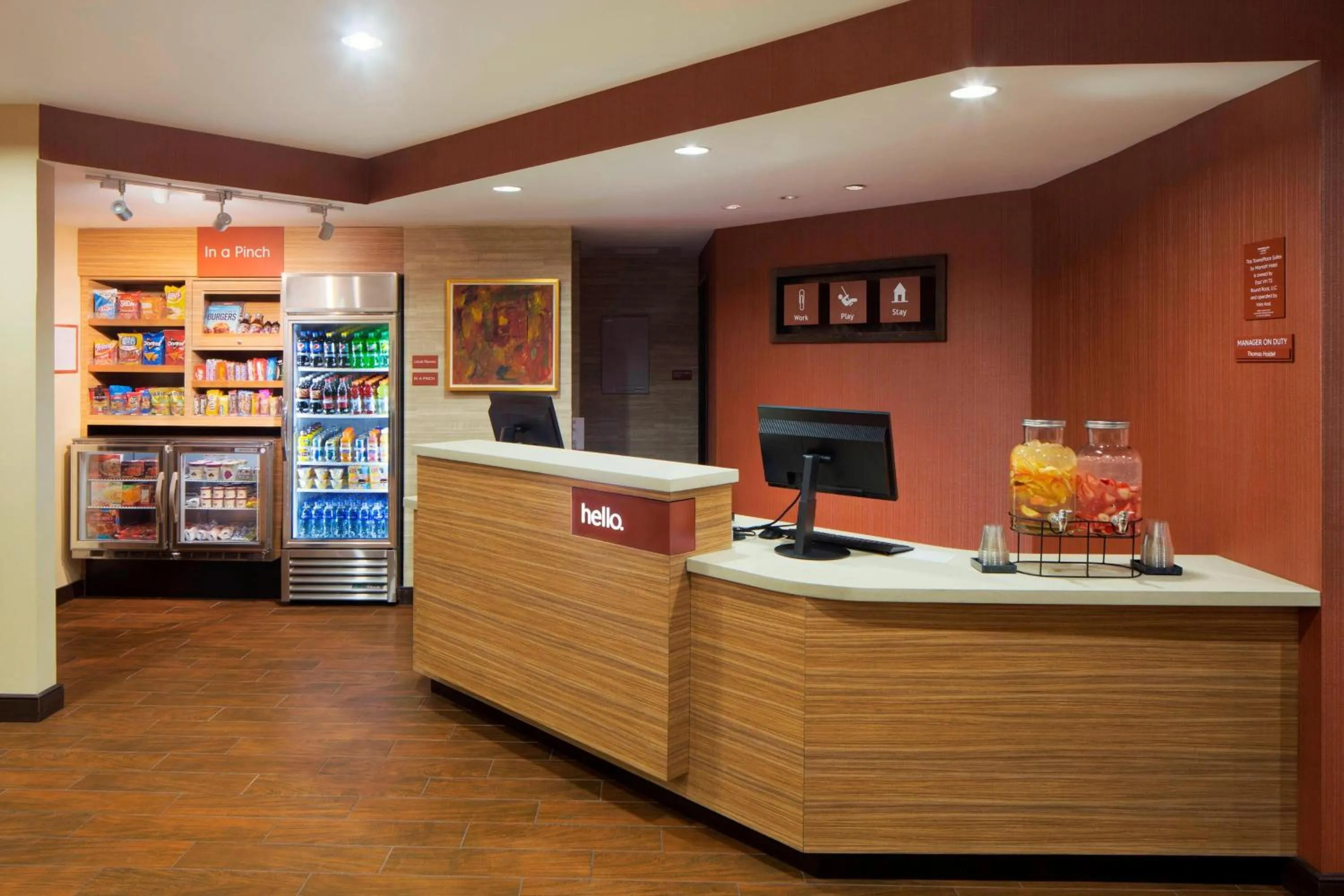 Lobby or reception in TownePlace Suites by Marriott Austin Round Rock