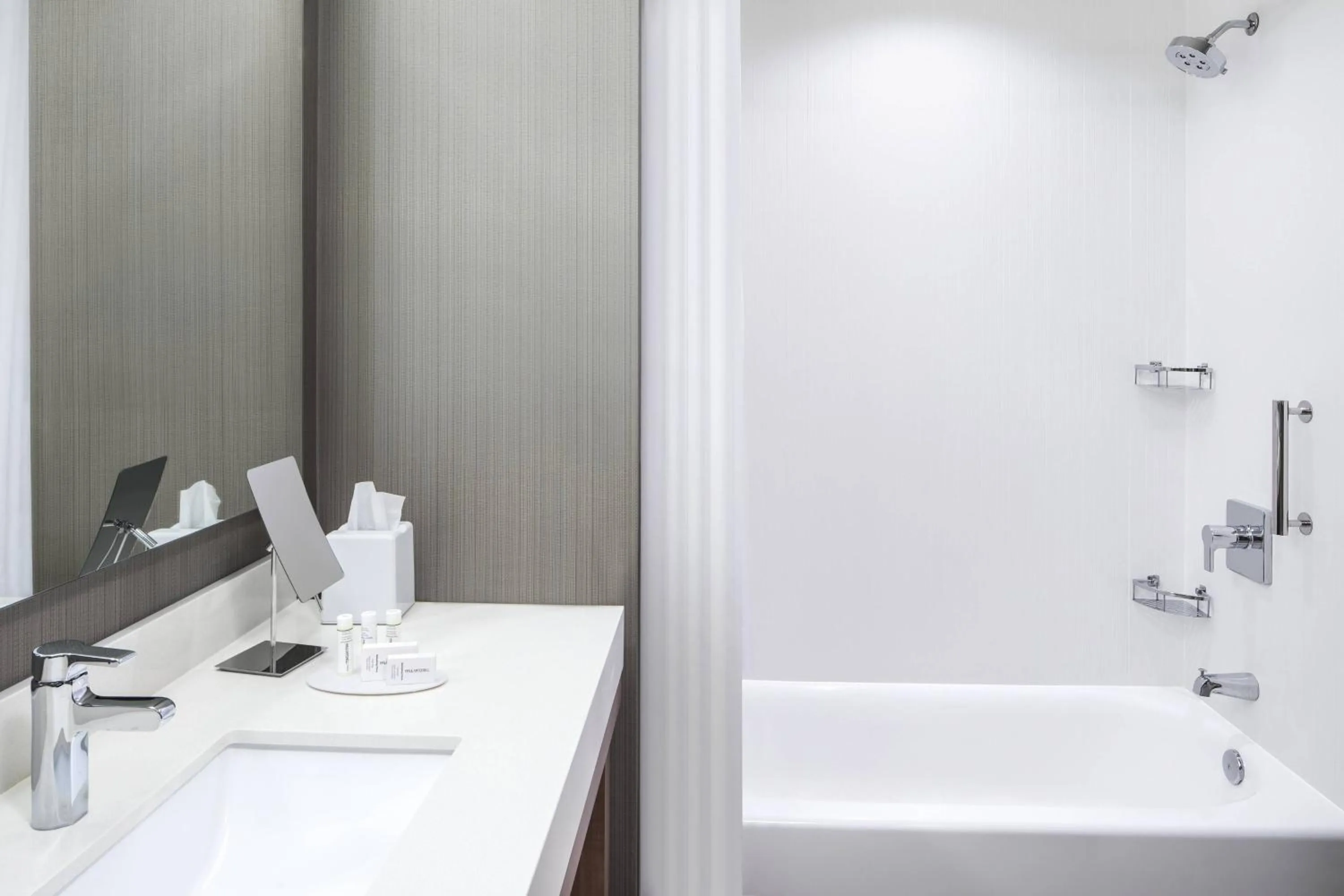 Bathroom in Courtyard by Marriott Wayne Fairfield