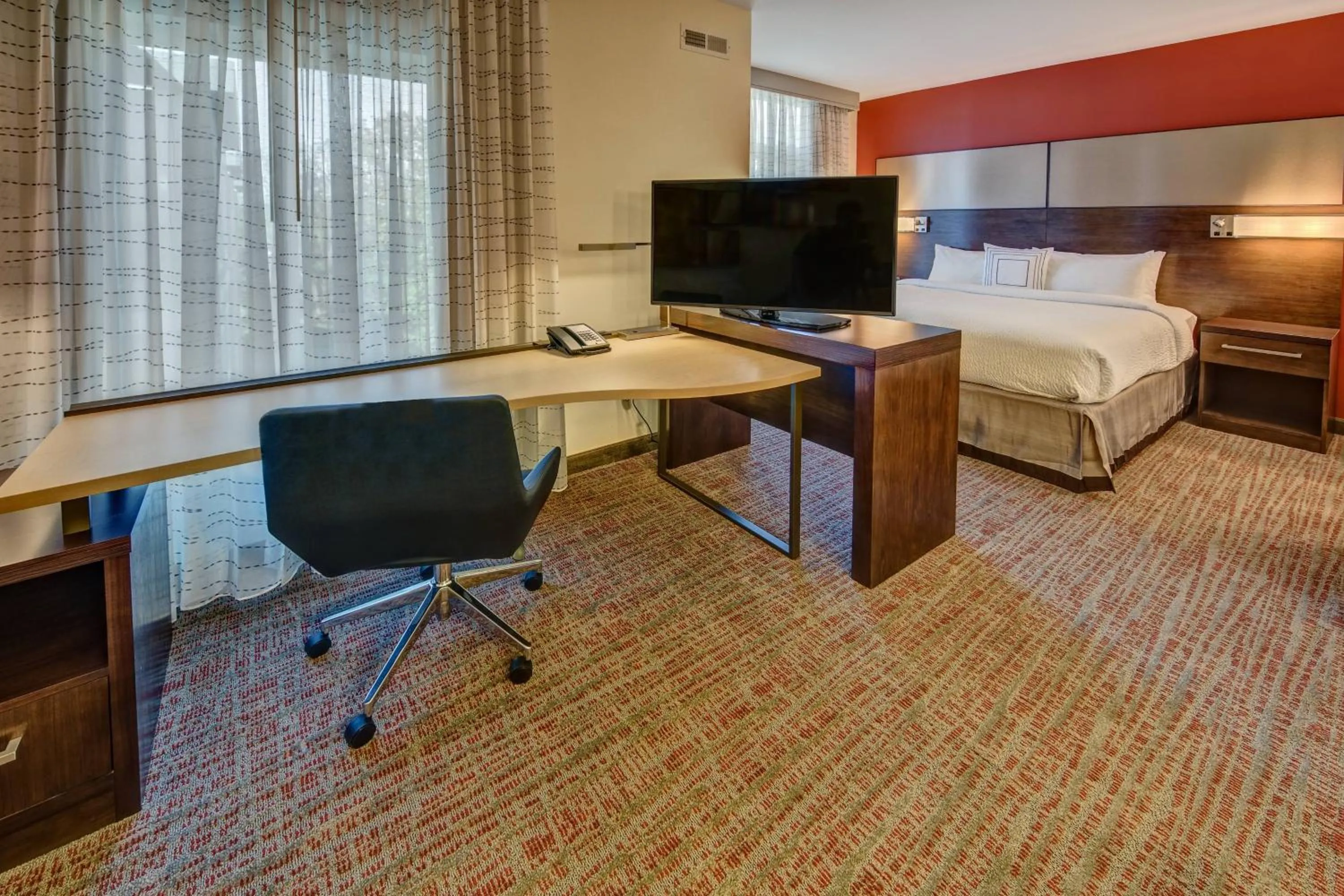 Bedroom, Bed in Residence Inn by Marriott Blacksburg-University