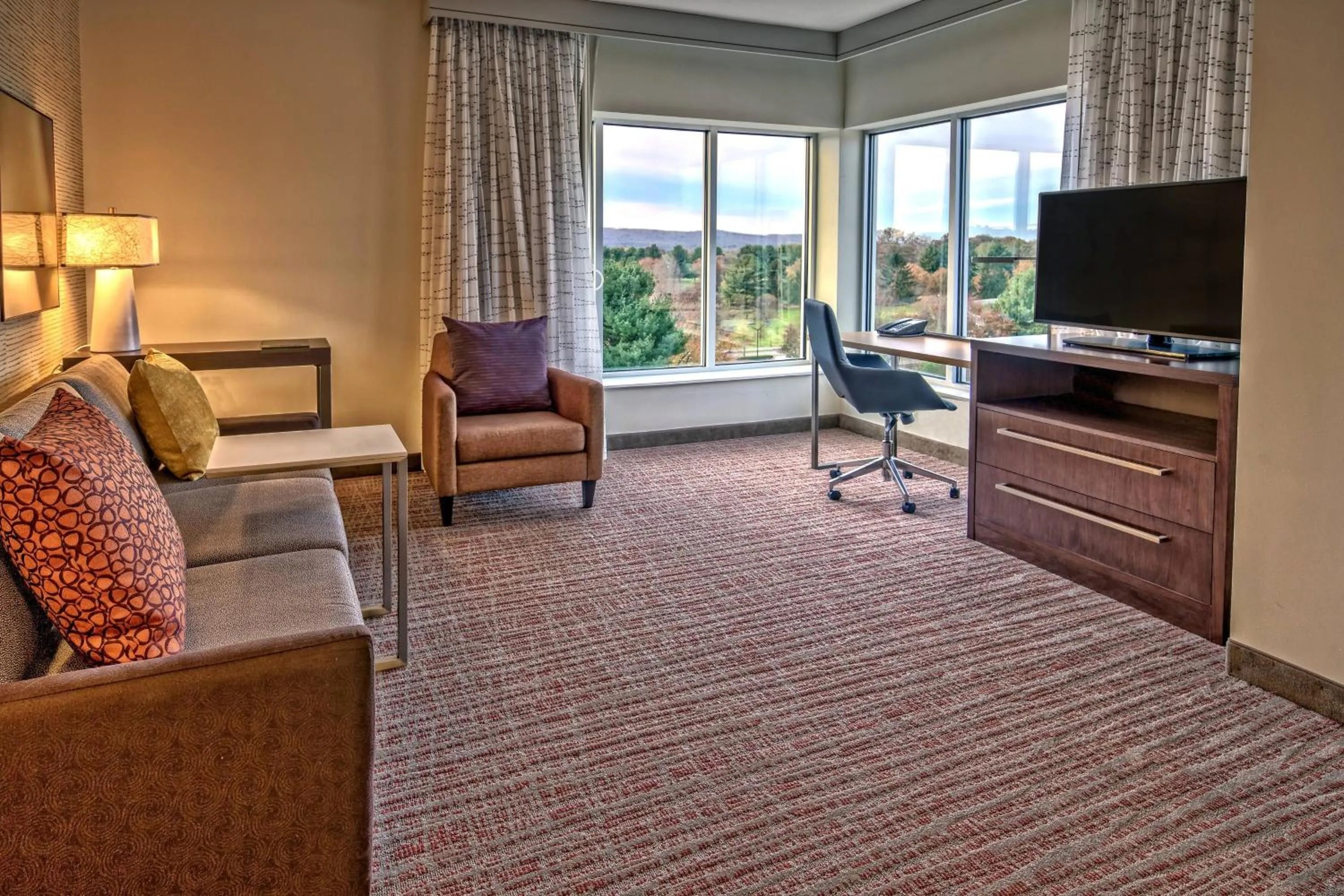 Living room in Residence Inn by Marriott Blacksburg-University
