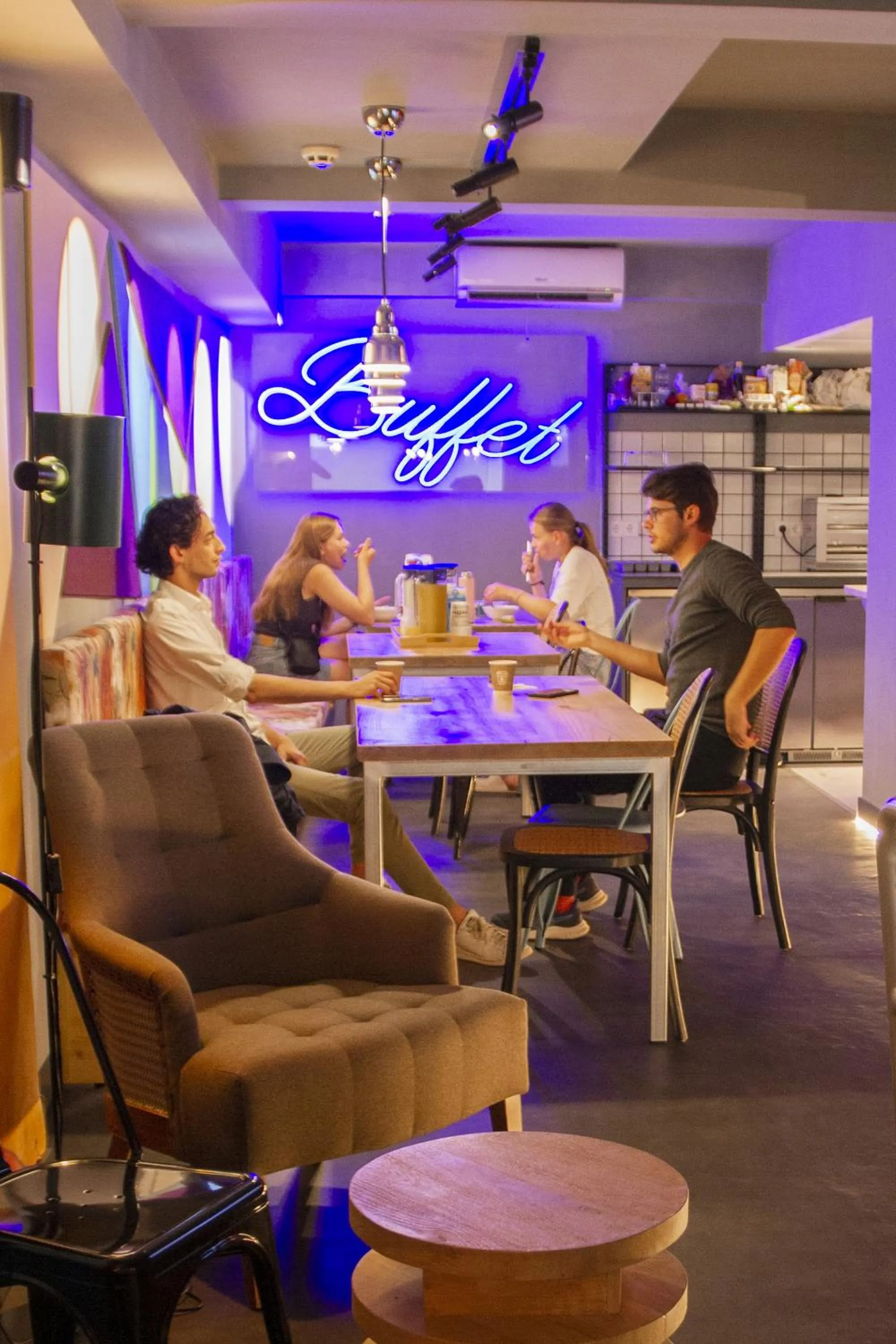 Breakfast in Youth Hostel Center Valencia