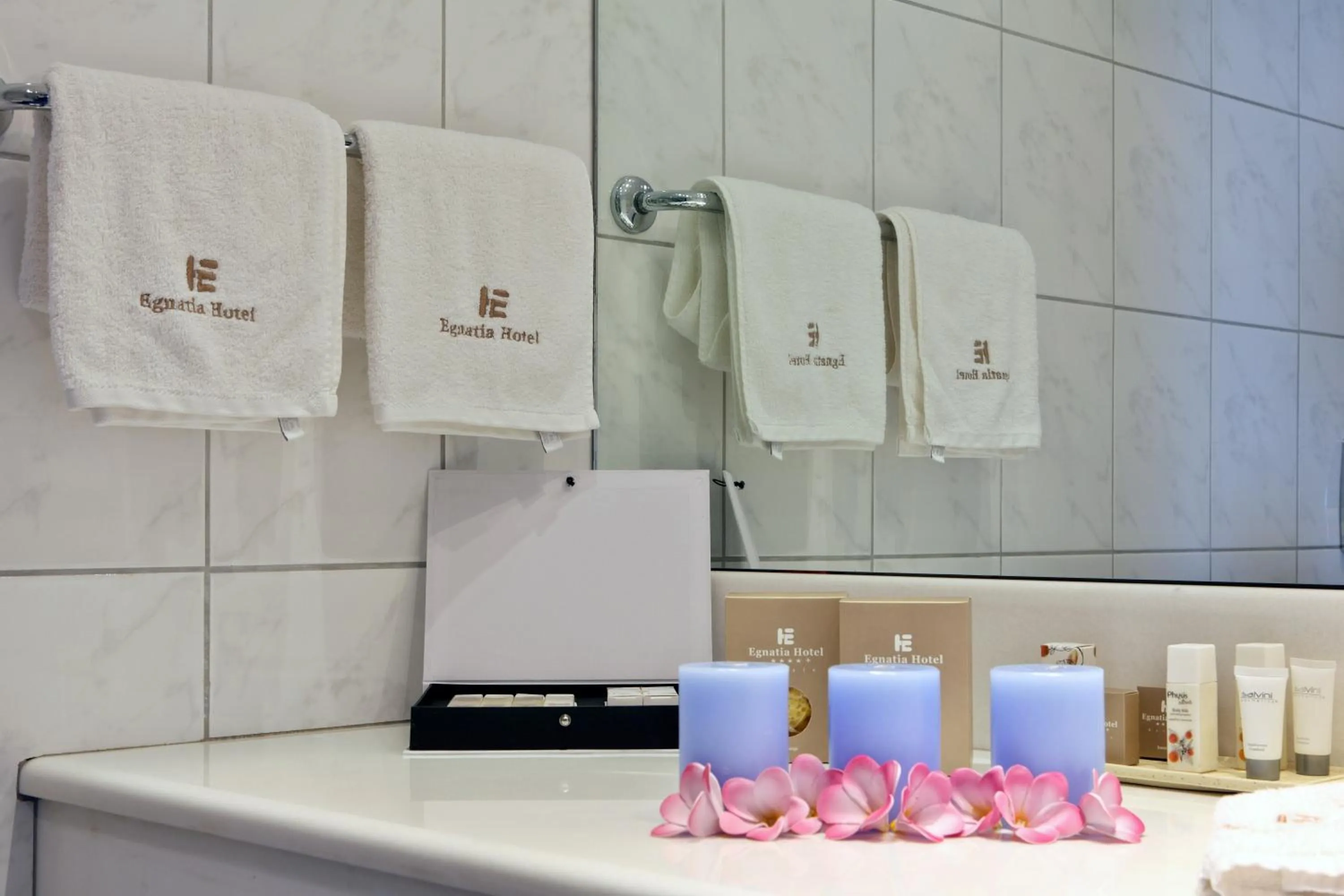 Bathroom in Egnatia City Hotel & Spa