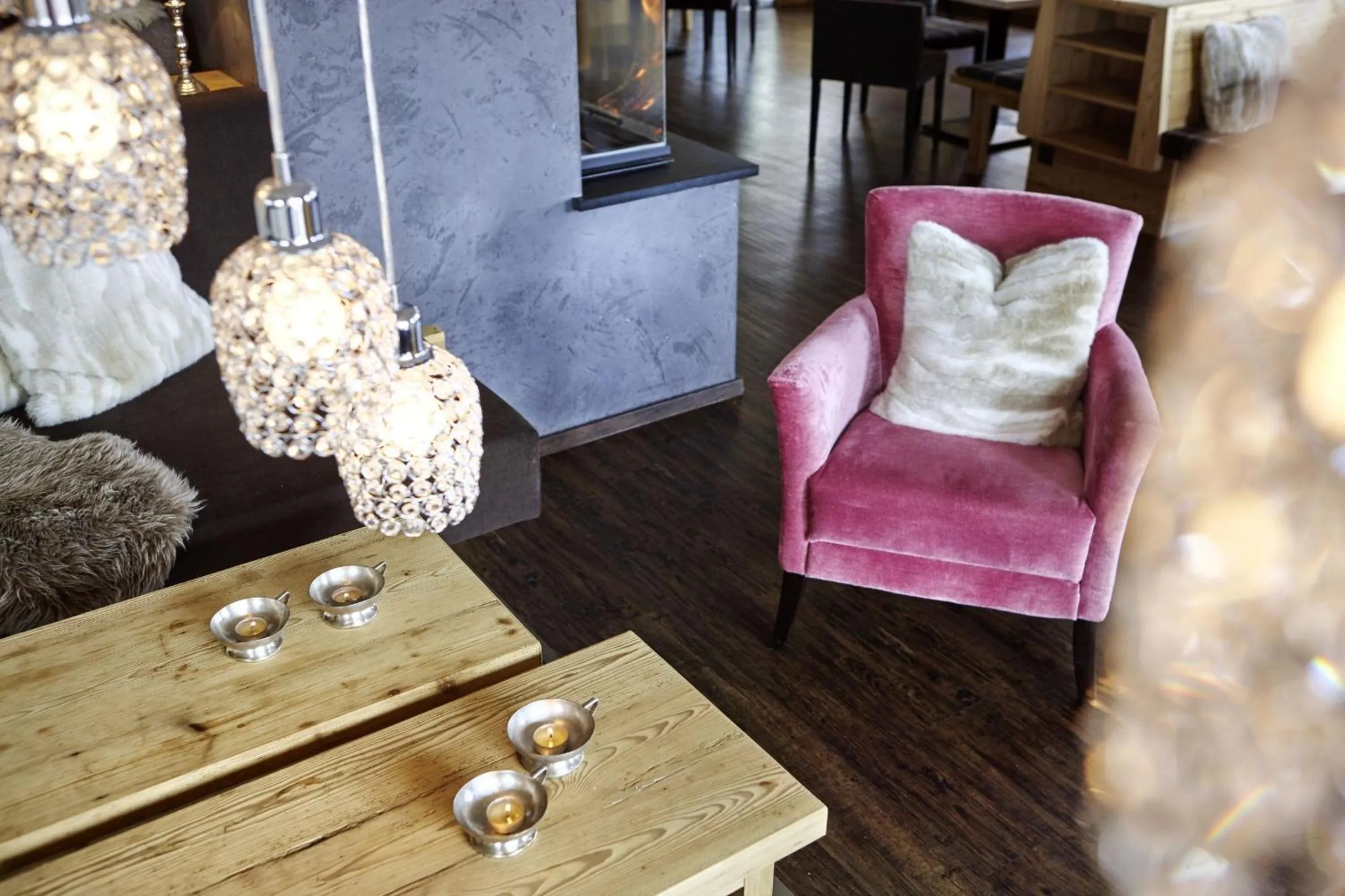 Lounge or bar in Hotel Alpenfriede