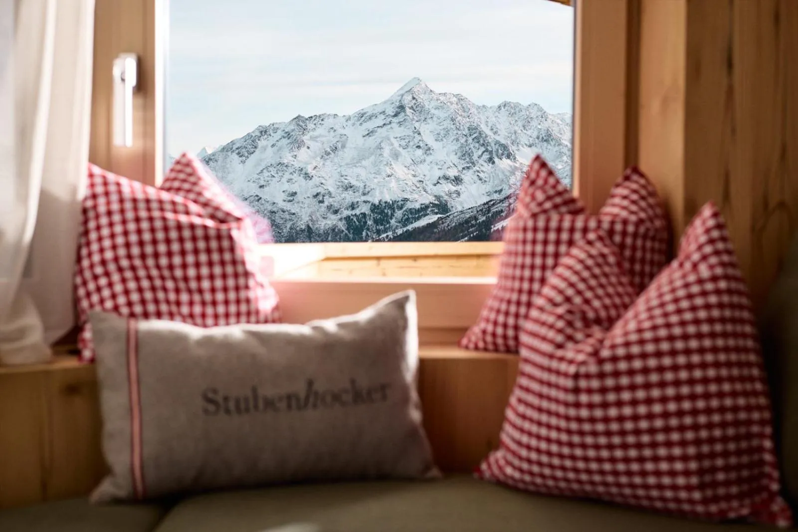 Mountain view in Hotel Alpenfriede