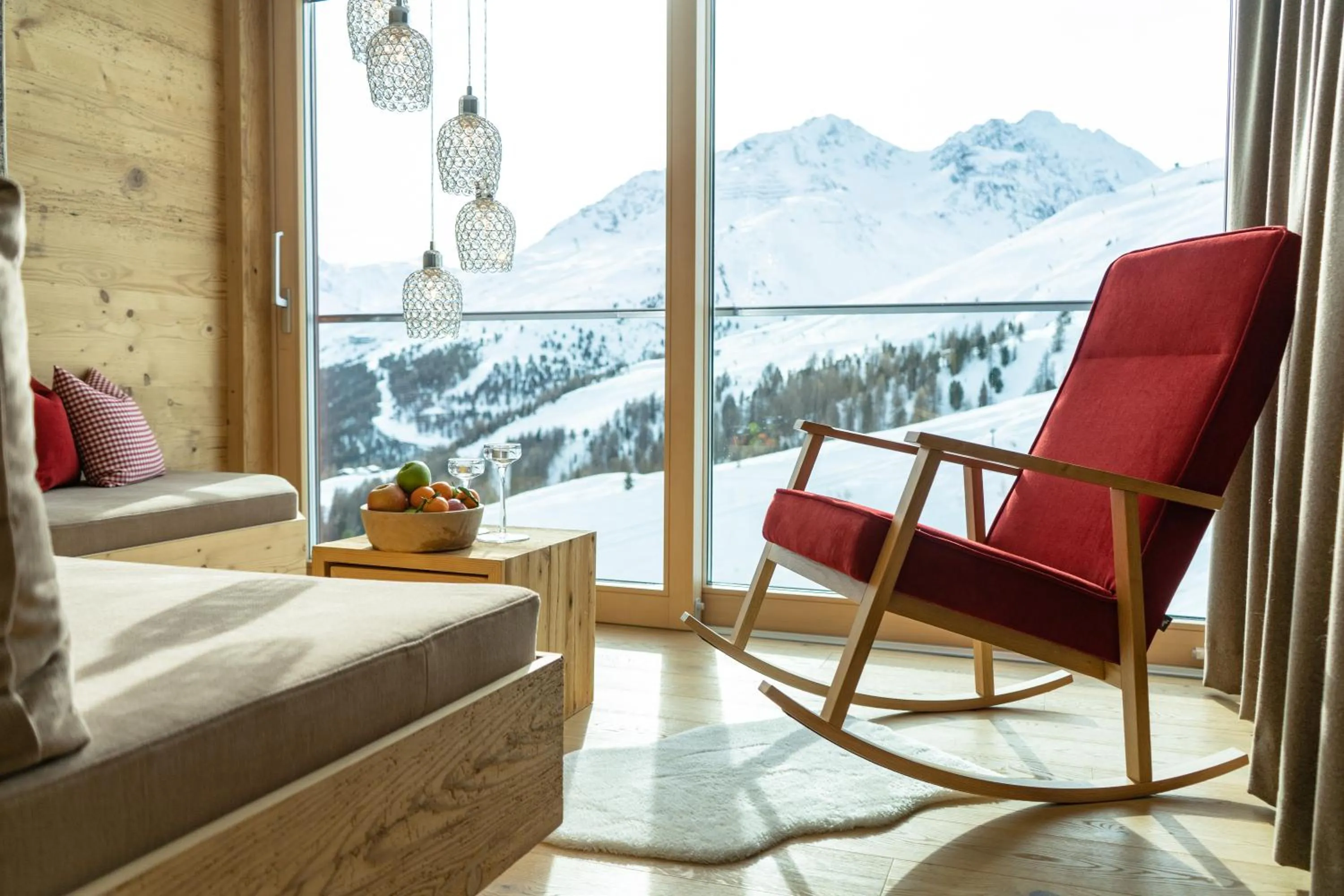 Living room in Hotel Alpenfriede