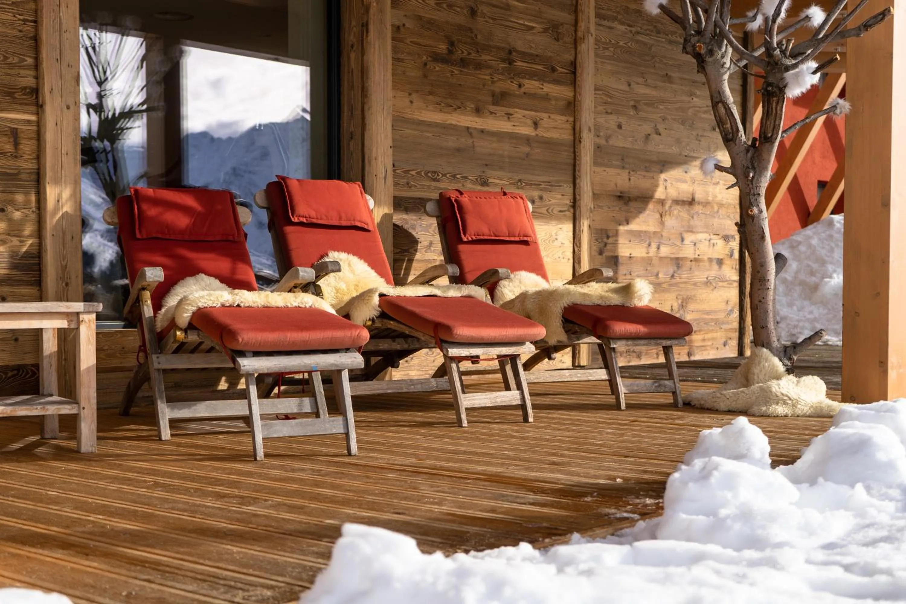 Skiing in Hotel Alpenfriede