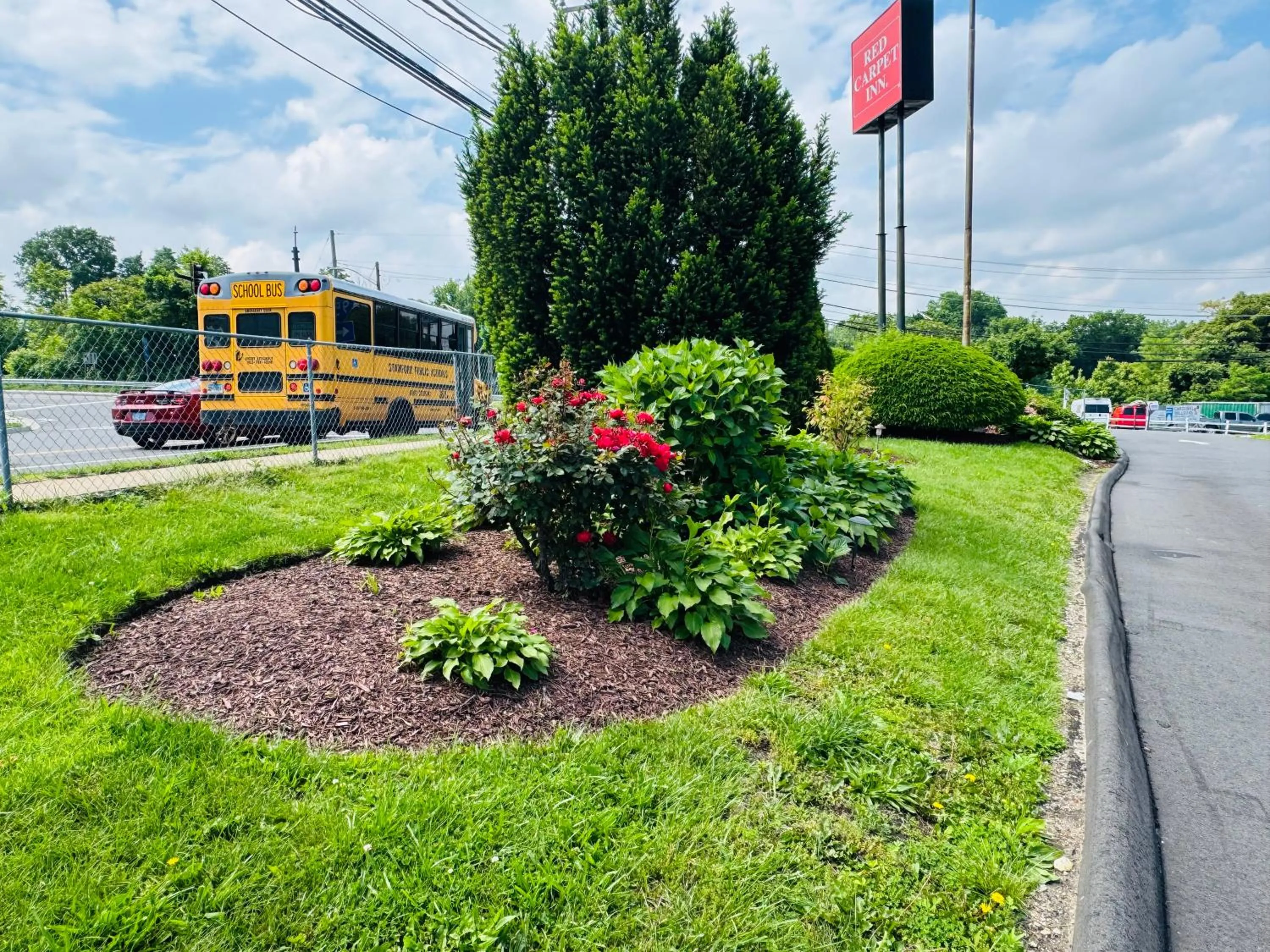 Property building in Red Carpet Inn - Stamford