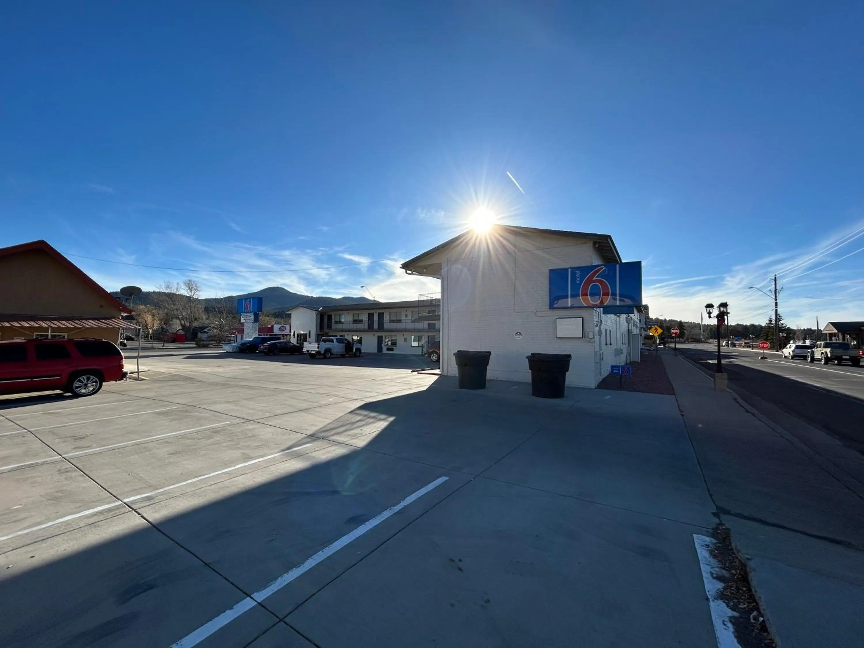 Property building in Motel 6 Williams AZ Historic Route 66