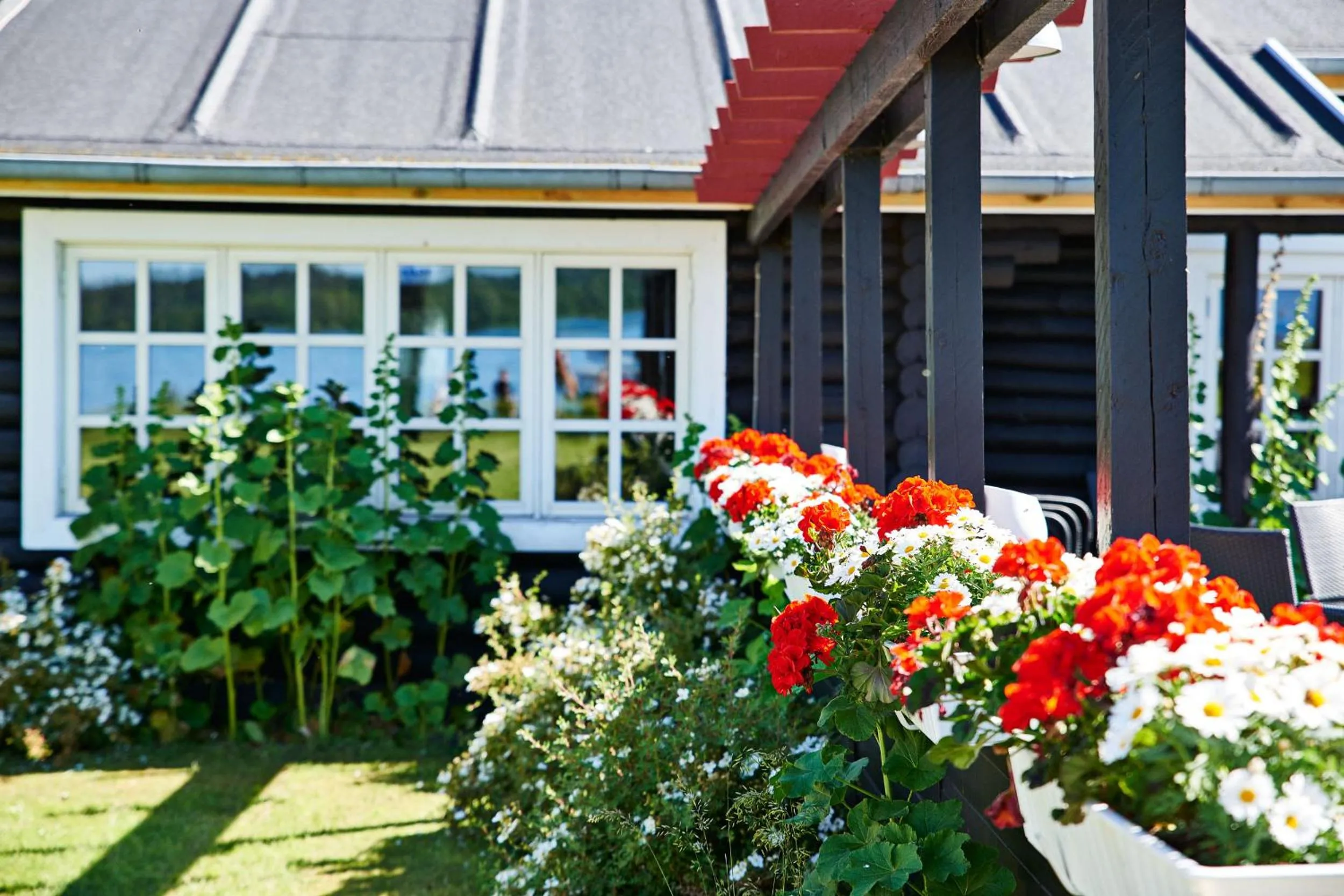 Natural landscape in Danhostel Skanderborg