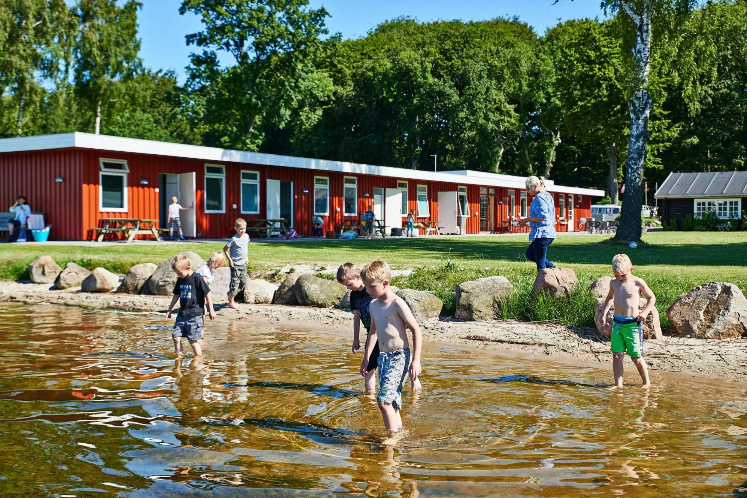 Beach in Danhostel Skanderborg