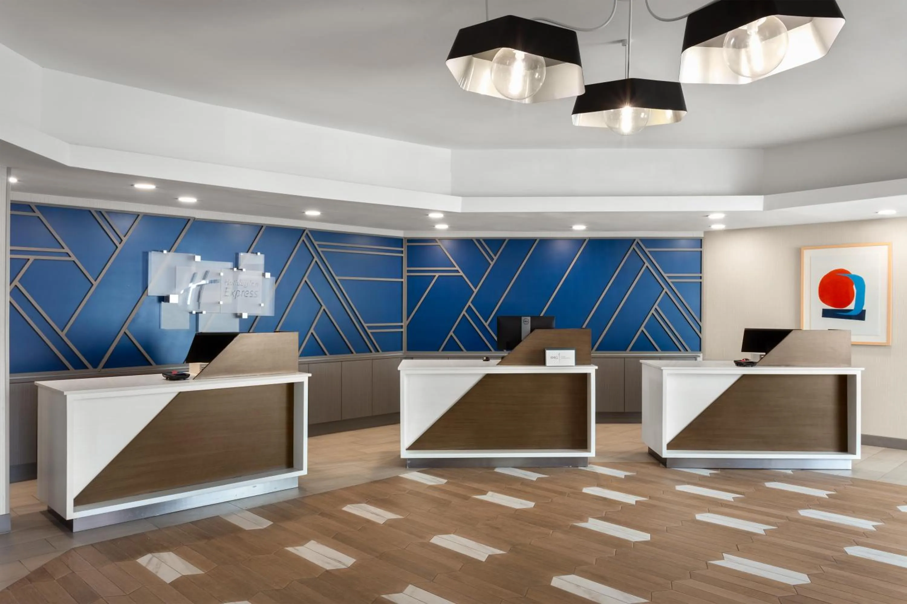 Lobby or reception in Holiday Inn Express Atlanta Airport - North by IHG