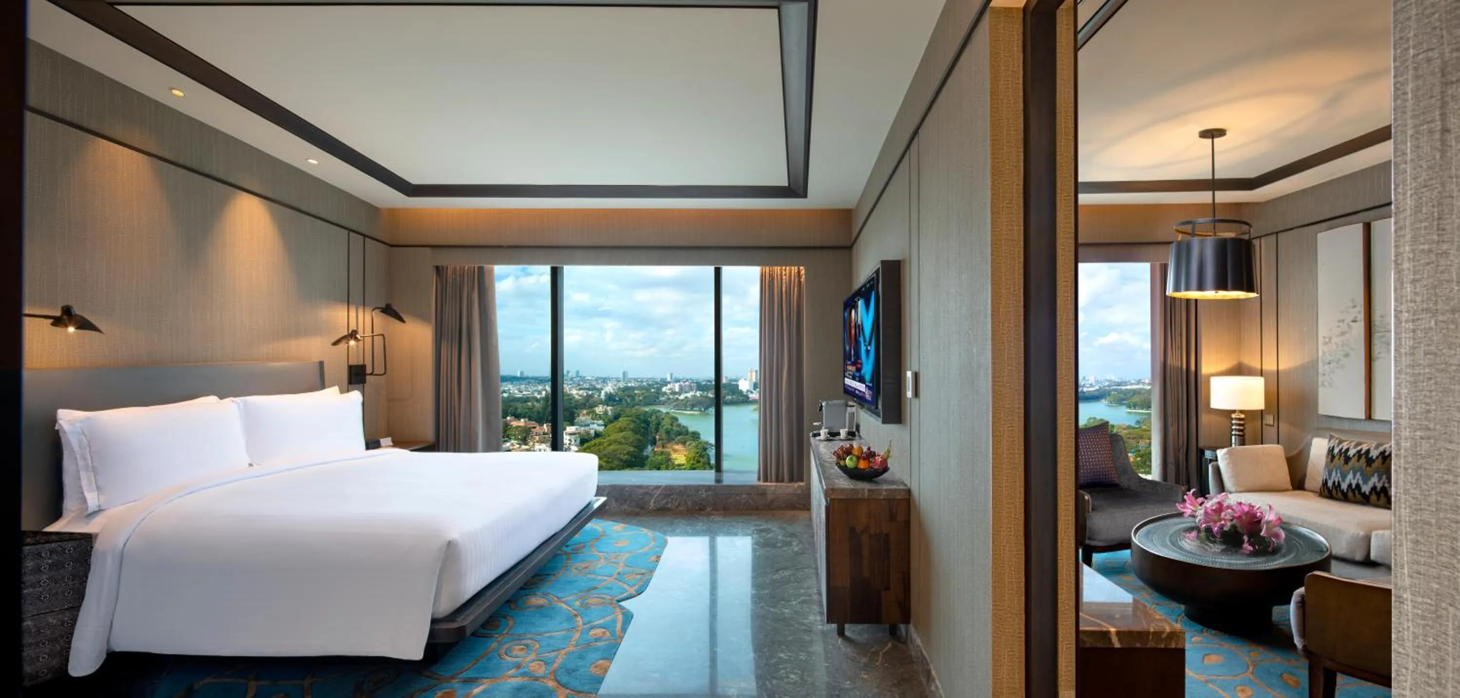 TV and multimedia, Bed in Conrad Bengaluru