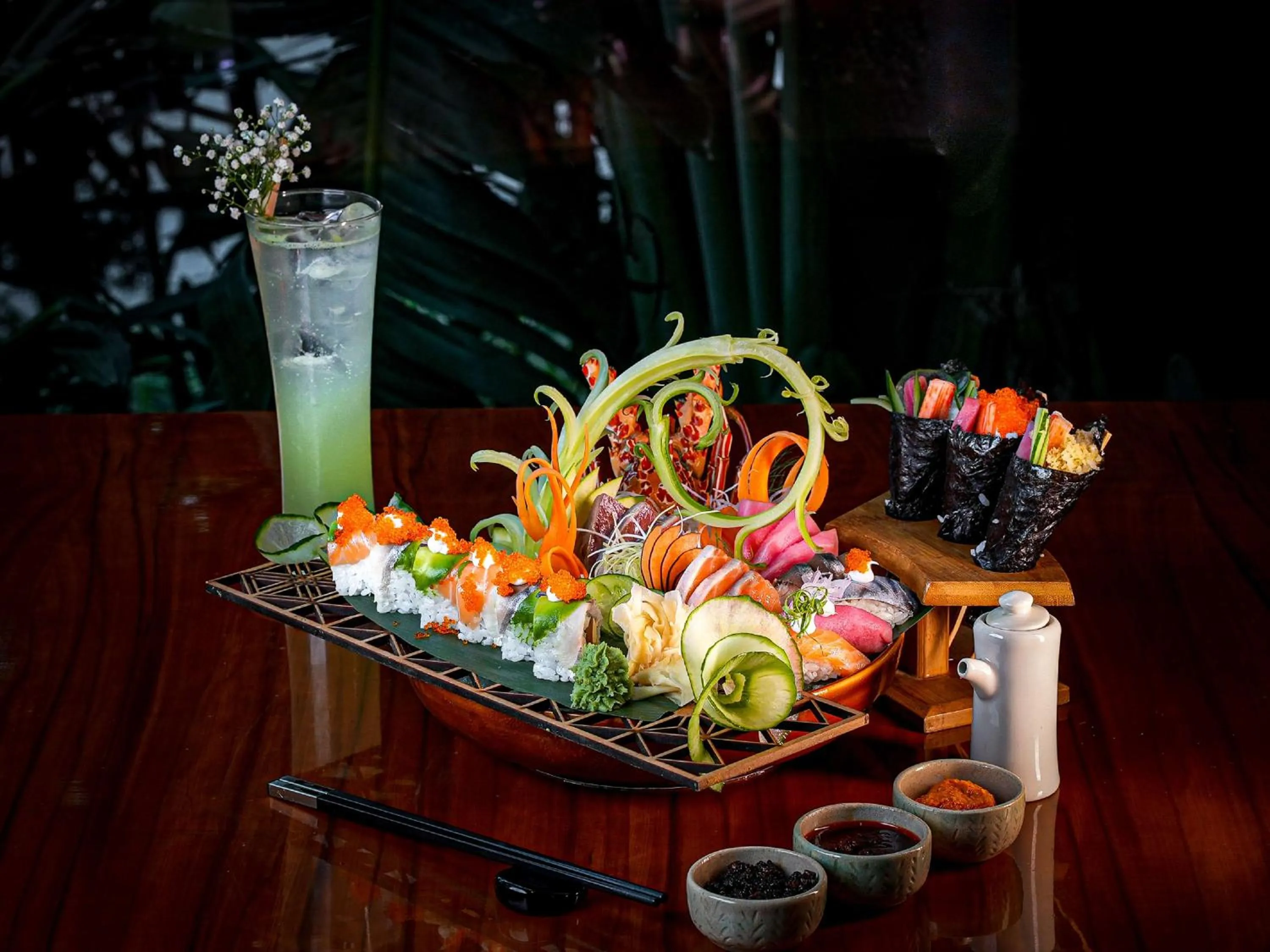Dining area in Conrad Bengaluru