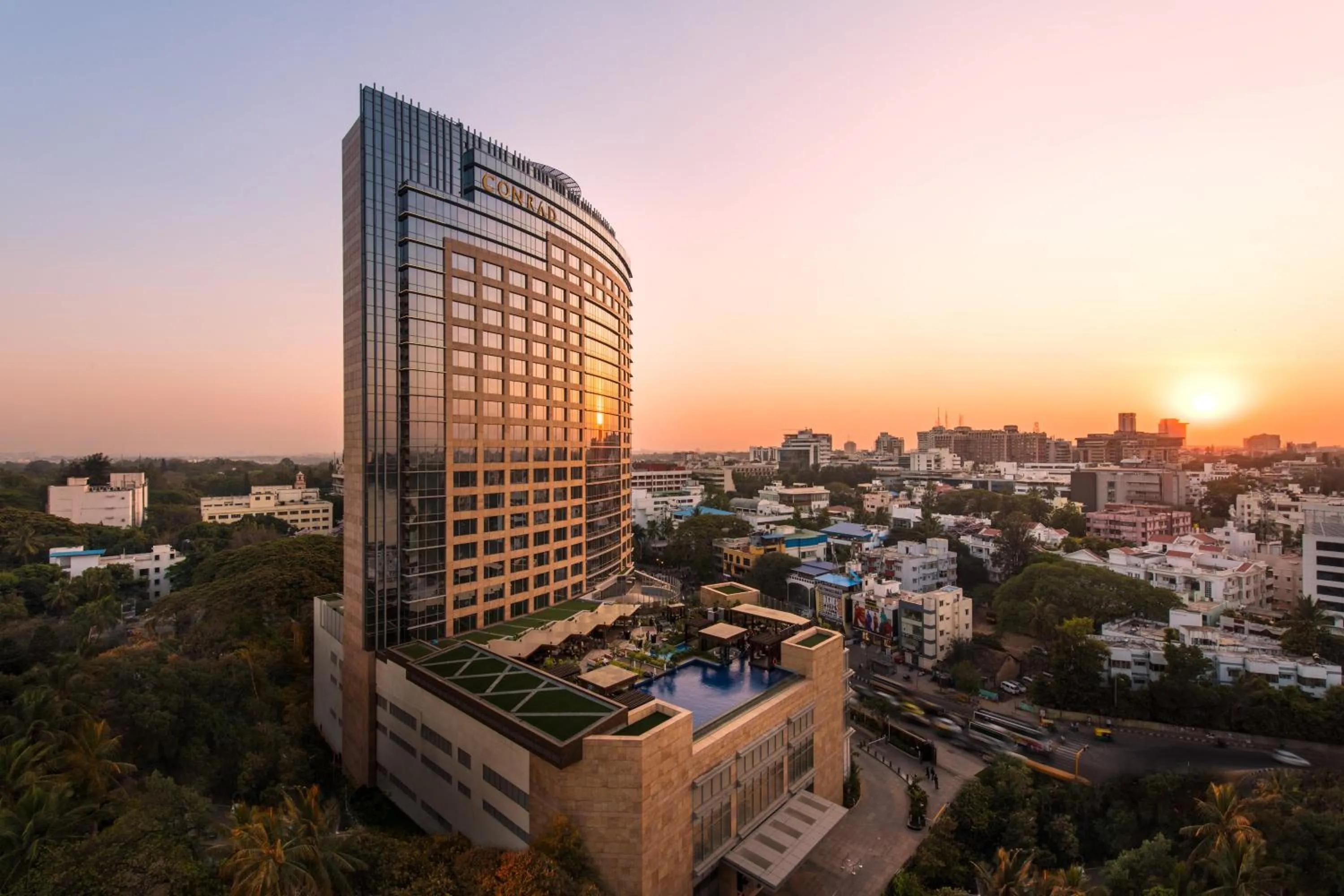 Property building in Conrad Bengaluru