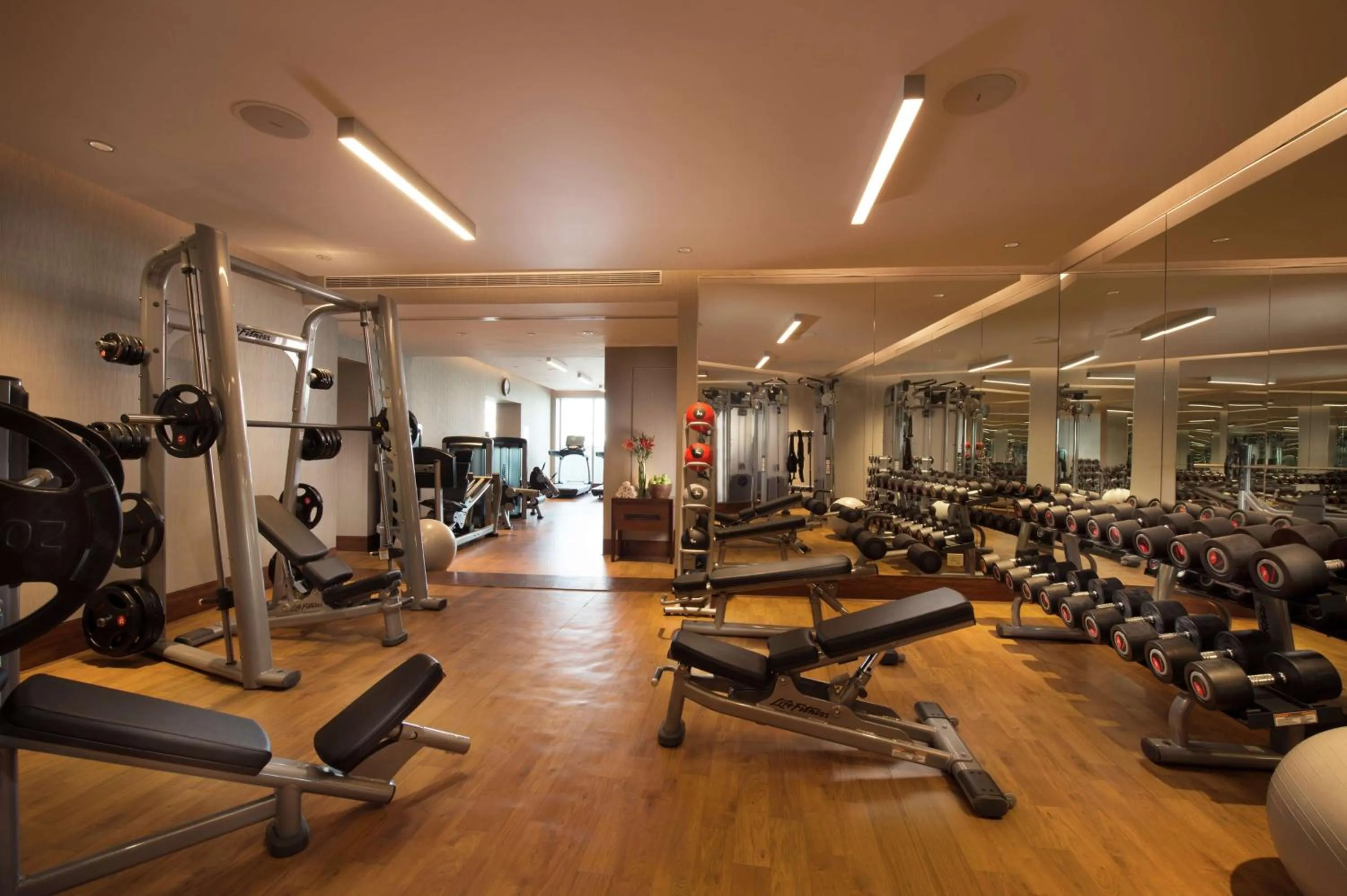Fitness centre/facilities in Conrad Bengaluru