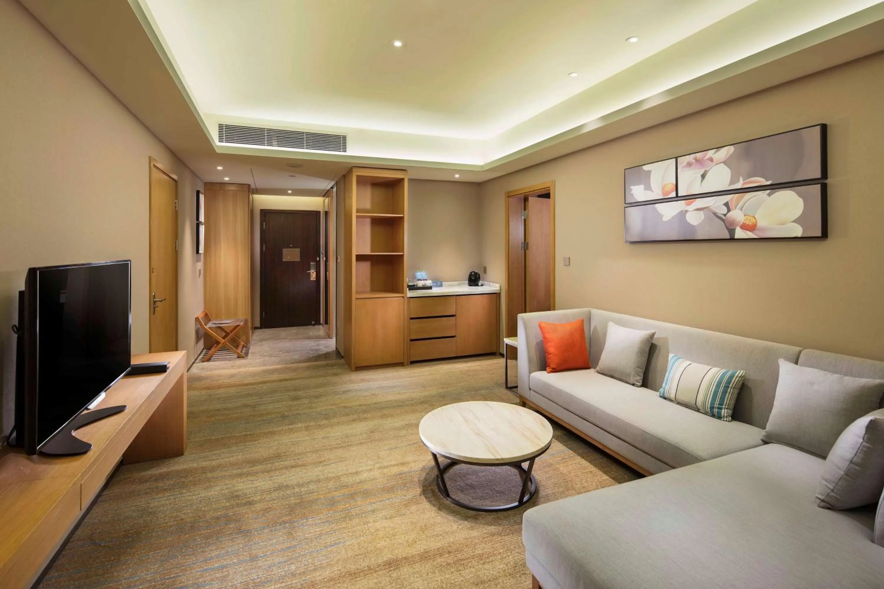 Living room in Hilton Garden Inn Shiyan