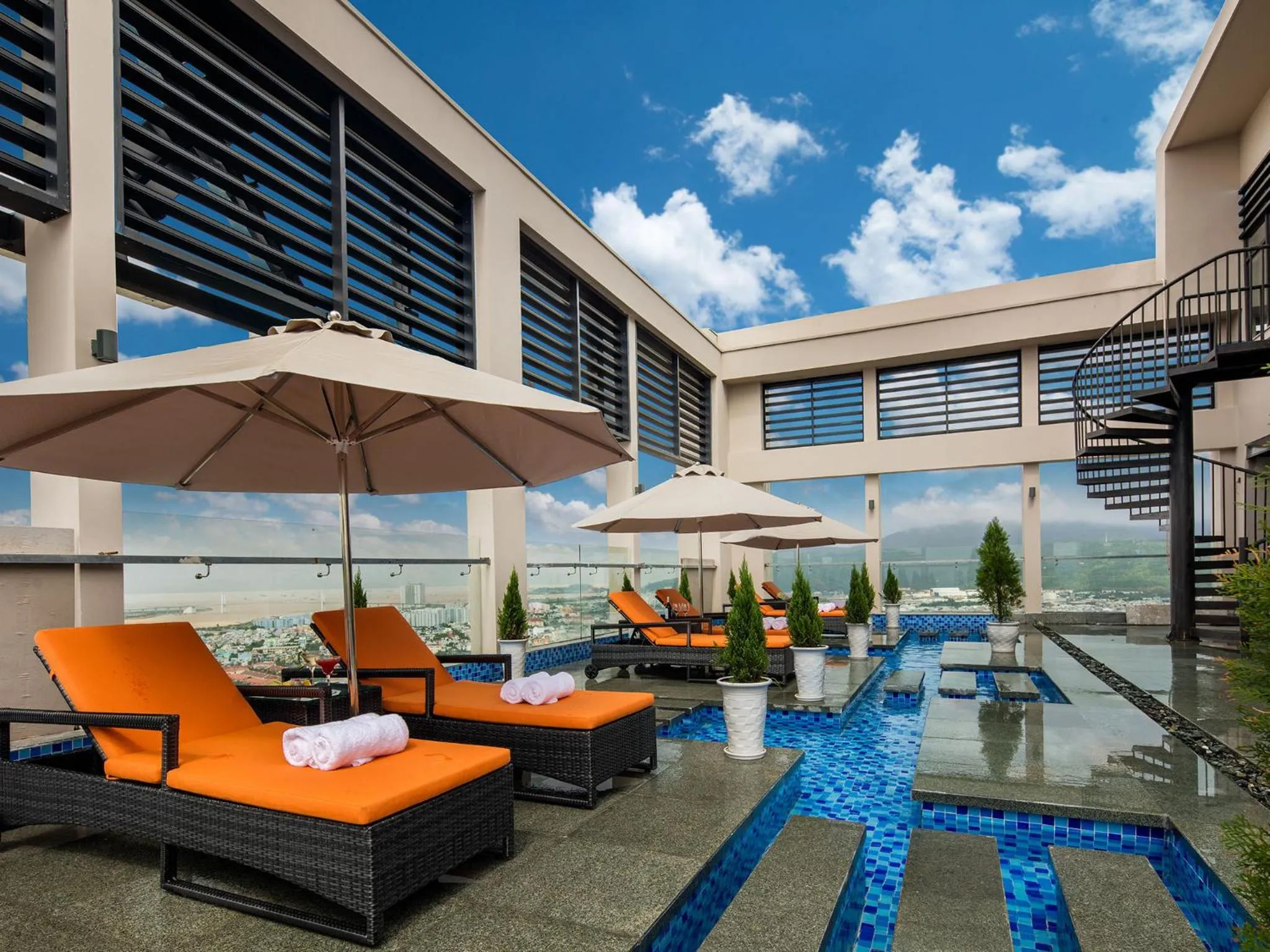 Swimming pool in Altara Suites Da Nang by AHG