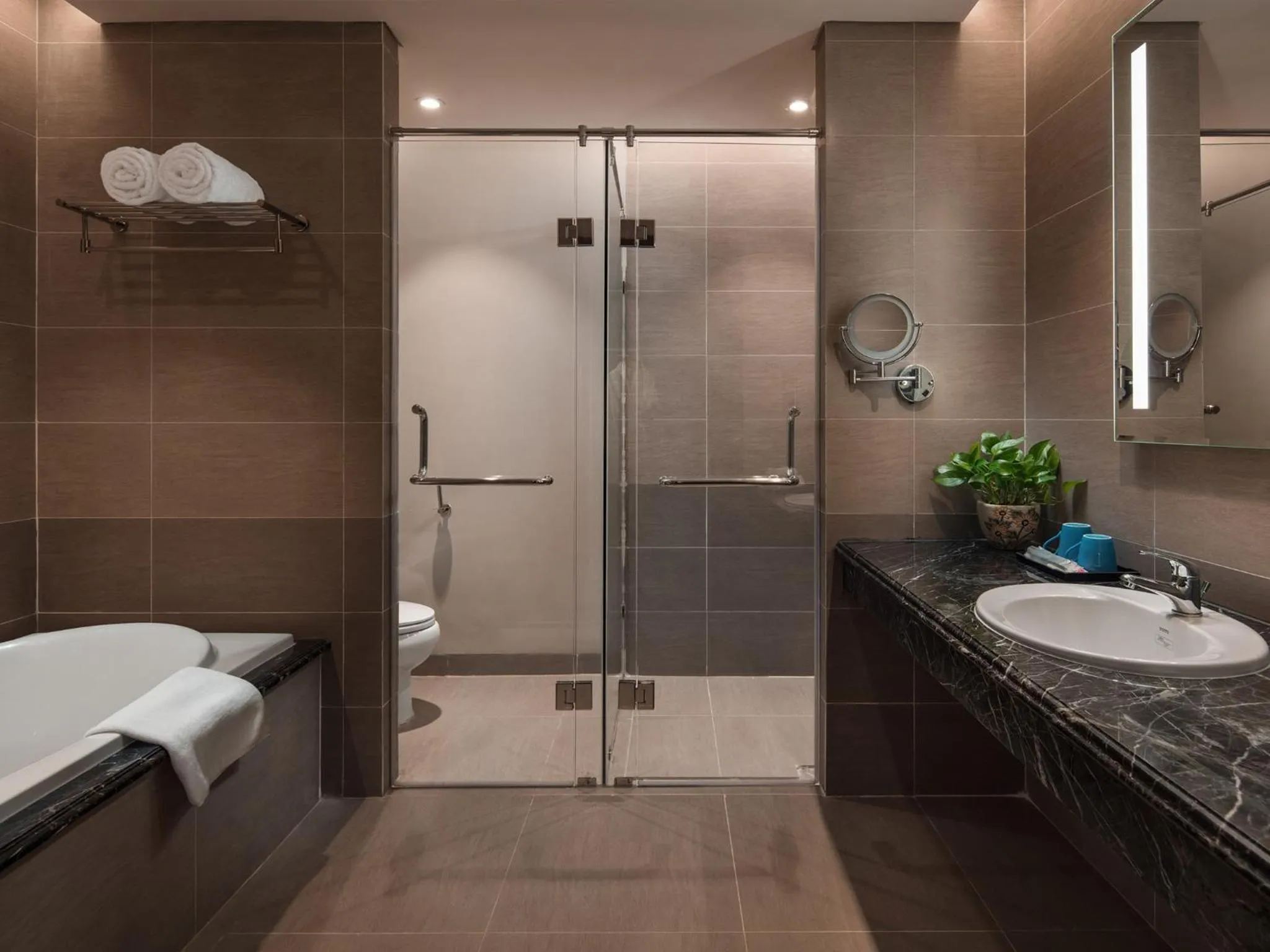 Shower in Altara Suites Da Nang by AHG