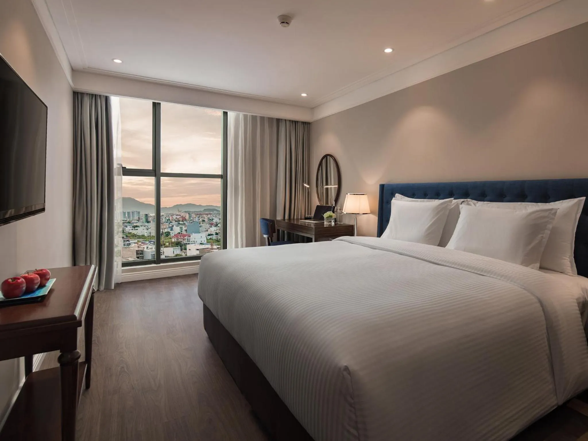 Balcony/Terrace, Bed in Altara Suites Da Nang by AHG