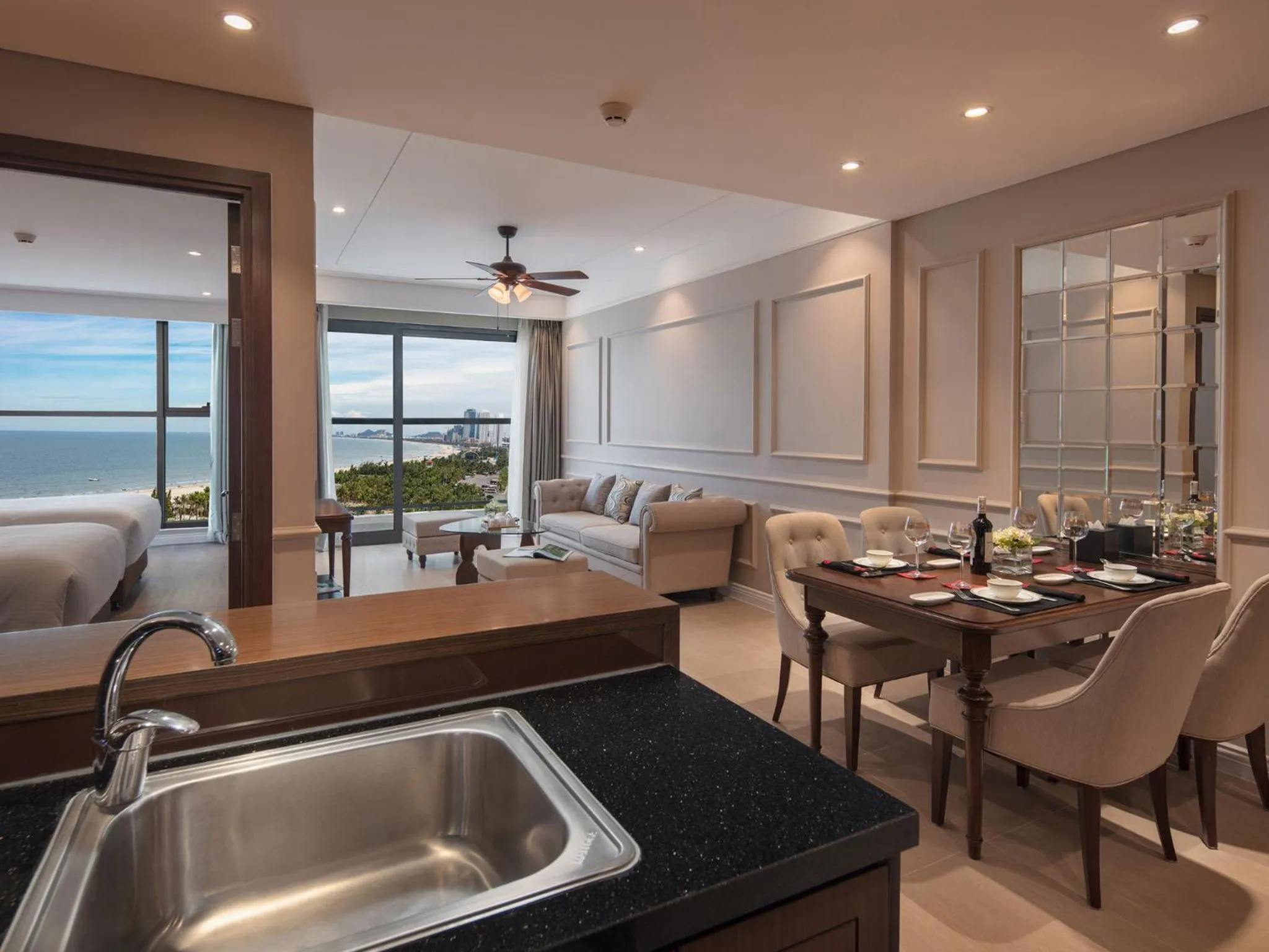 Living room in Altara Suites Da Nang by AHG