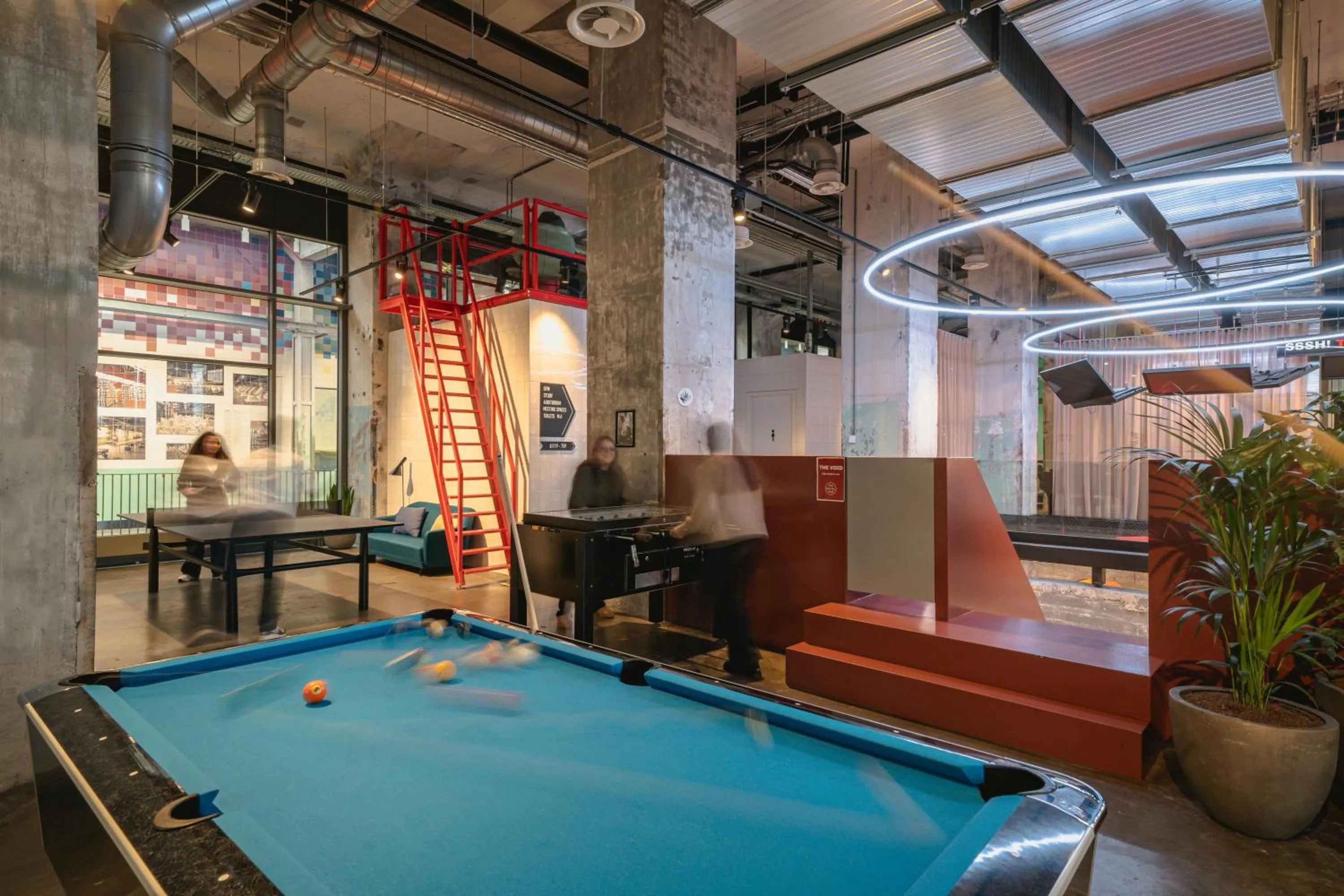 Billiard in The Social Hub Maastricht