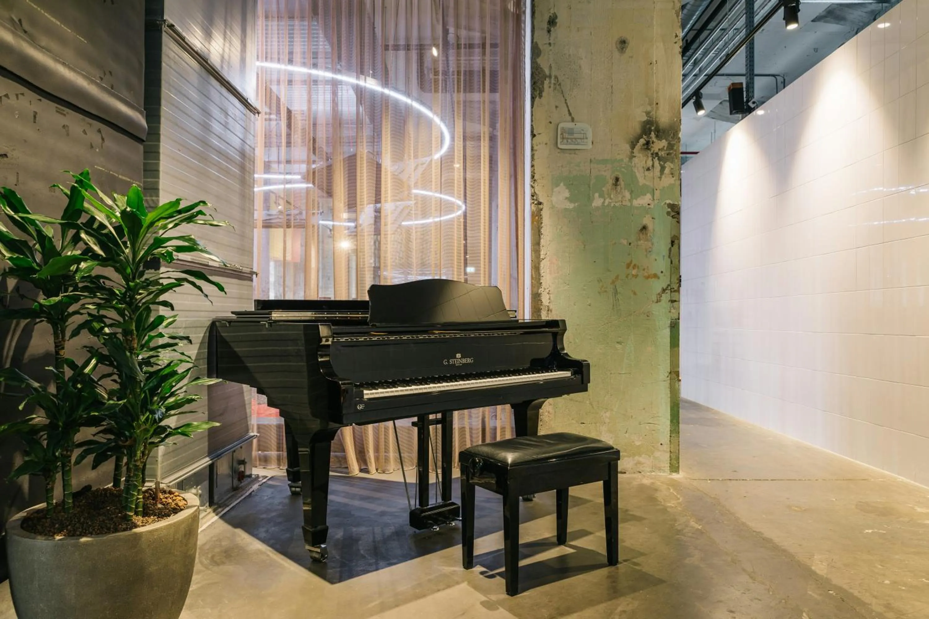 Lobby or reception in The Social Hub Maastricht