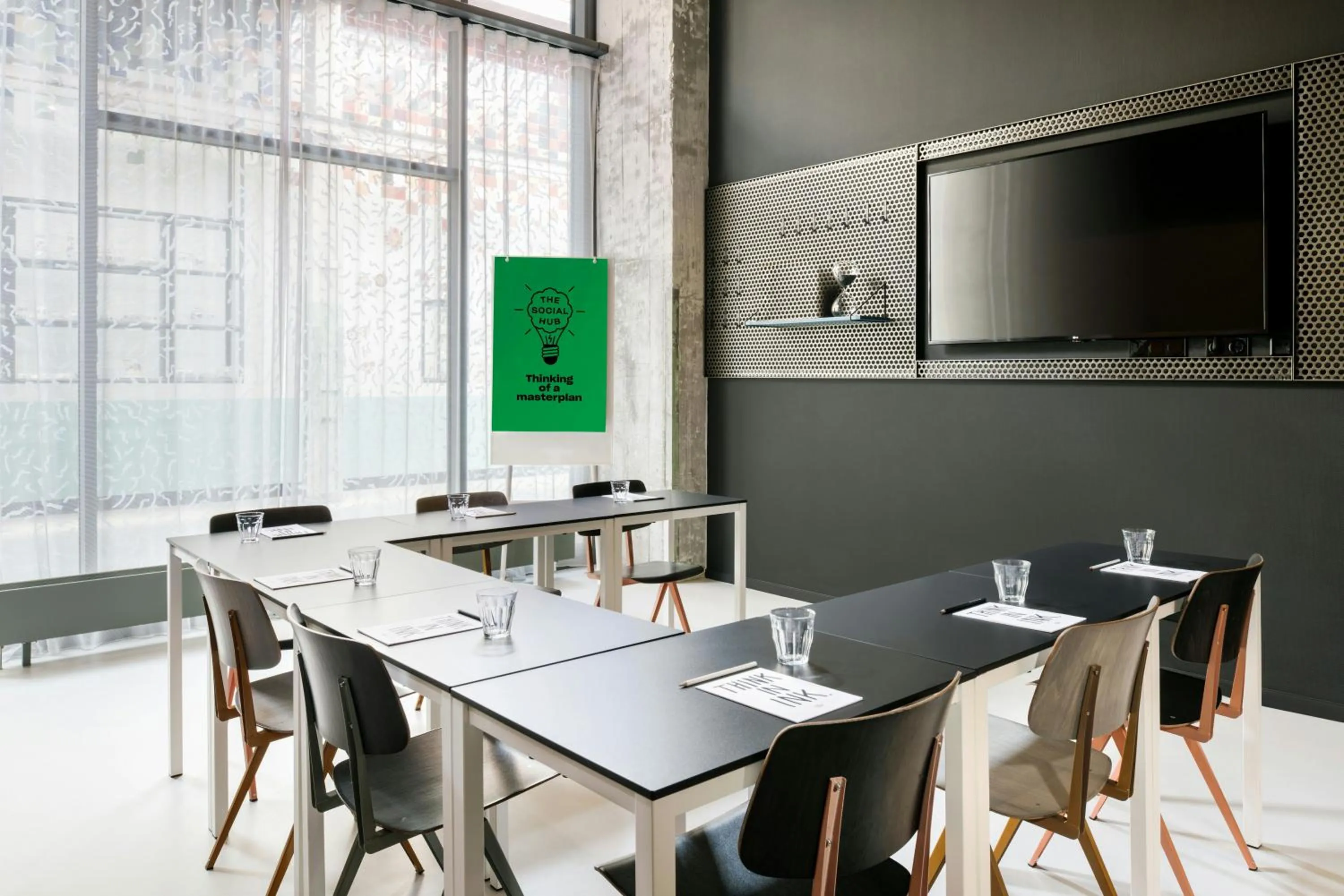 Meeting/conference room in The Social Hub Maastricht