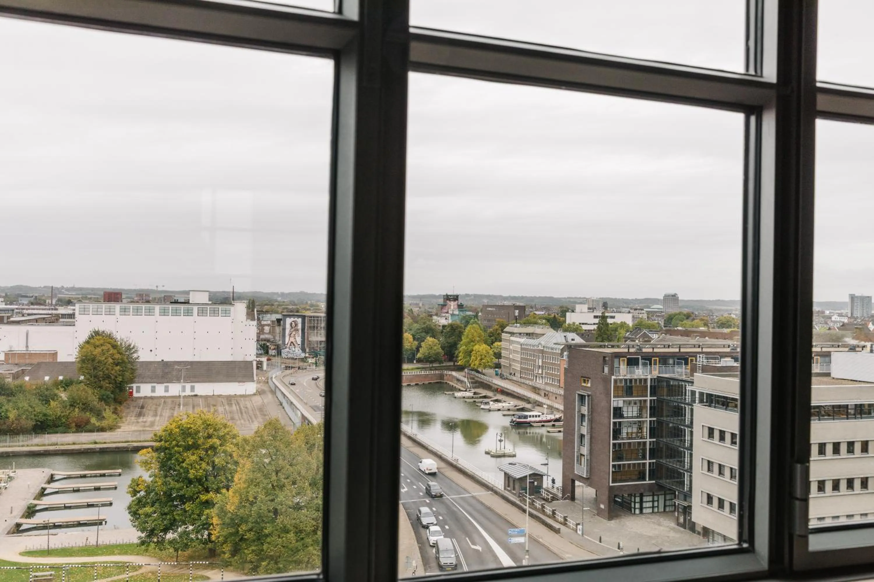 View (from property/room) in The Social Hub Maastricht