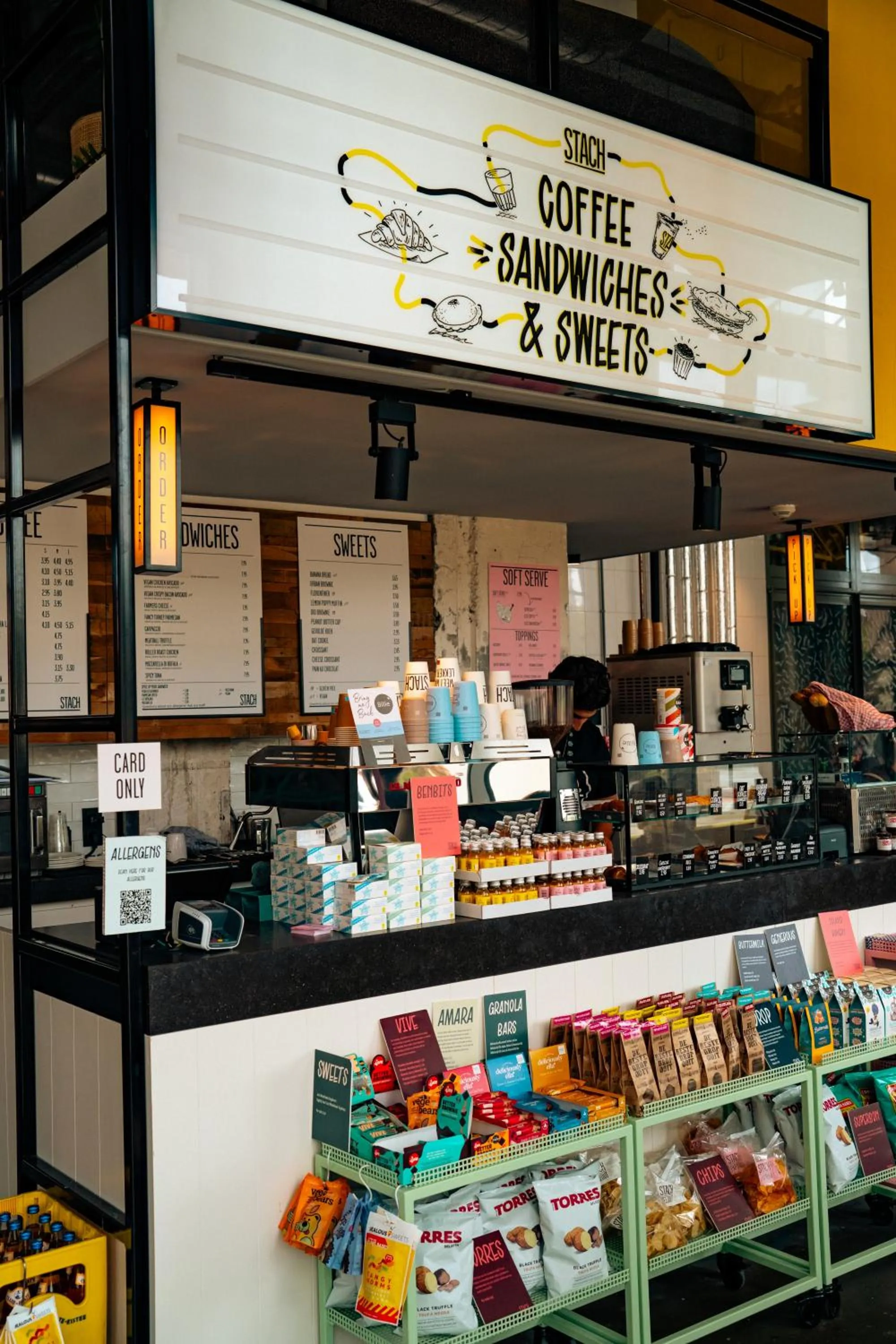 On-site shops in The Social Hub Maastricht