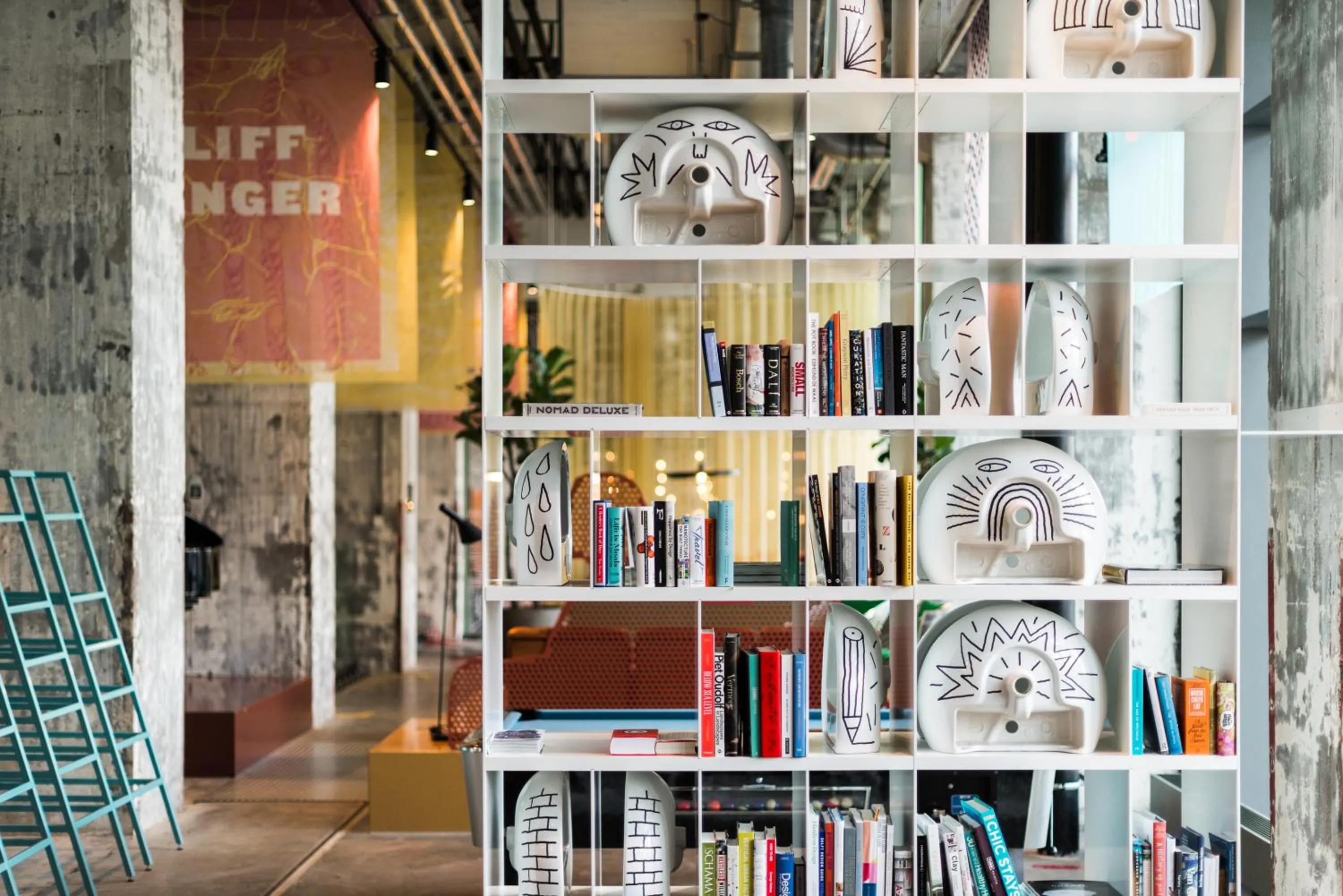 Lobby or reception in The Social Hub Maastricht