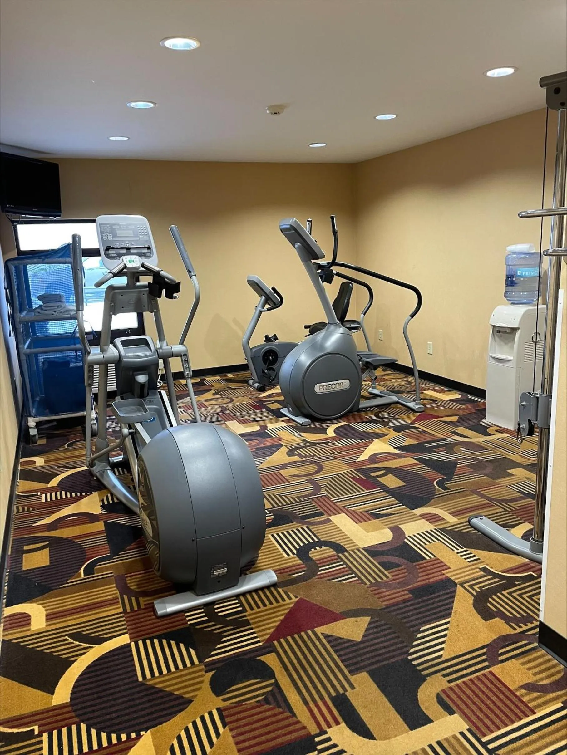 Fitness centre/facilities in Quality Inn & Suites Greenfield I-70