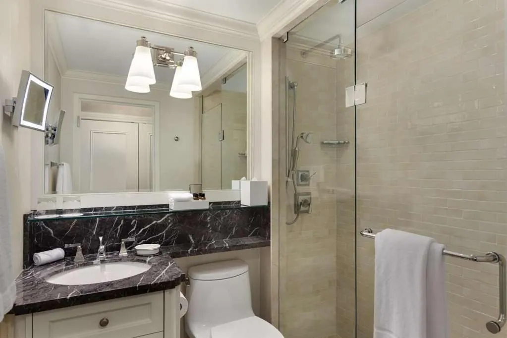 Shower in Fairmont Royal York Hotel