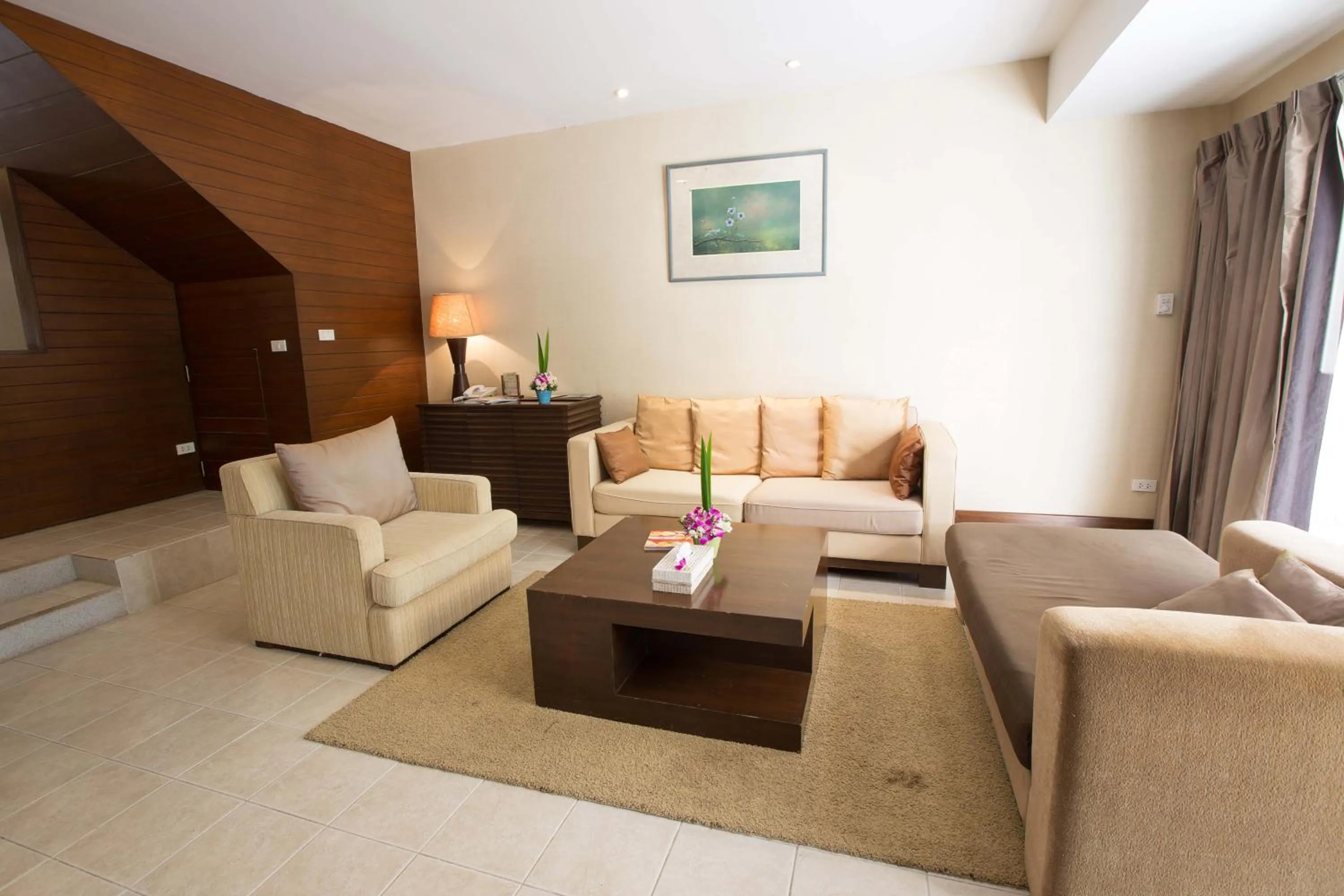 Living room in Belle Villa Resort, Chiang Mai