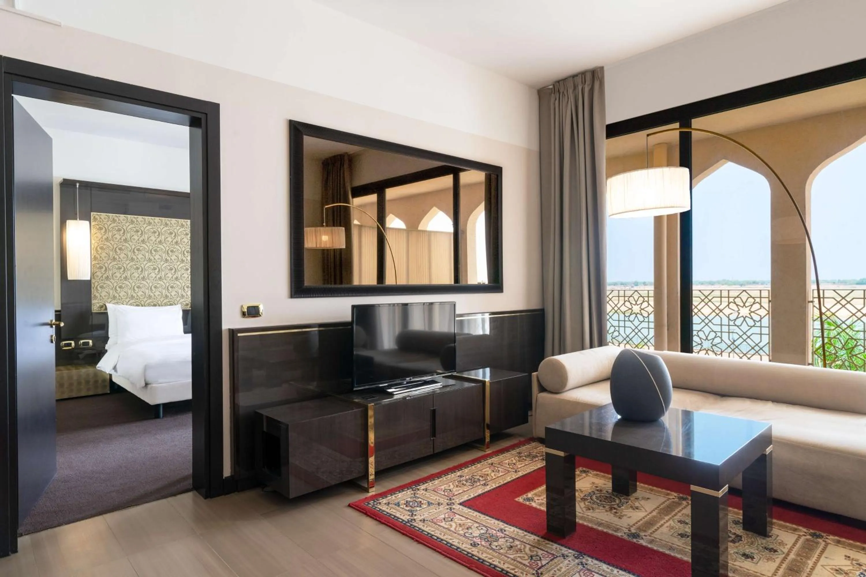 Bed in Radisson Blu Hotel N'Djamena