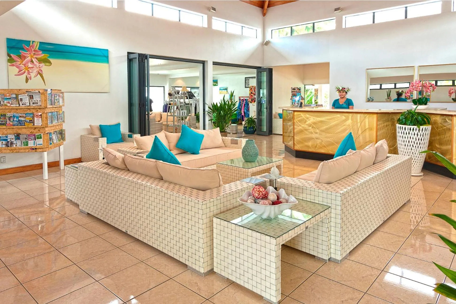Lobby or reception in Muri Beach Club Hotel