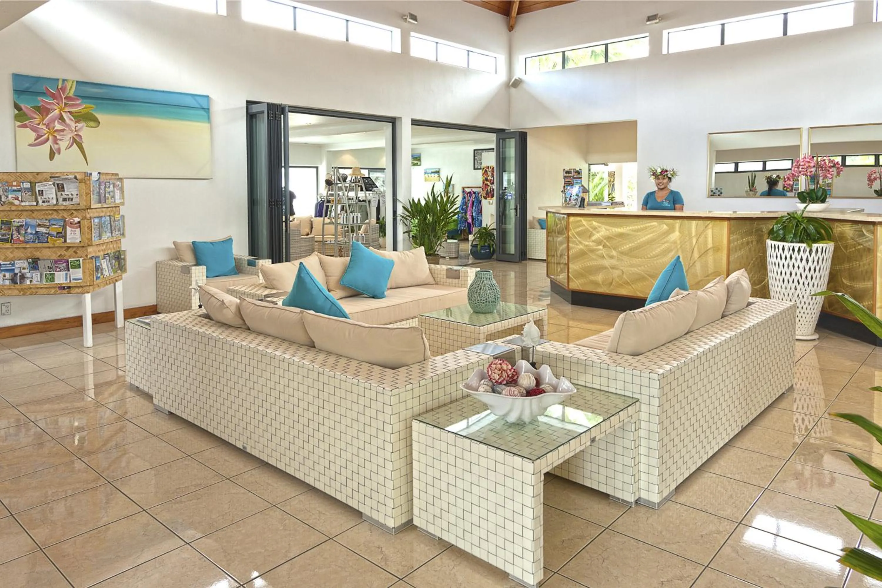 Lobby or reception in Muri Beach Club Hotel